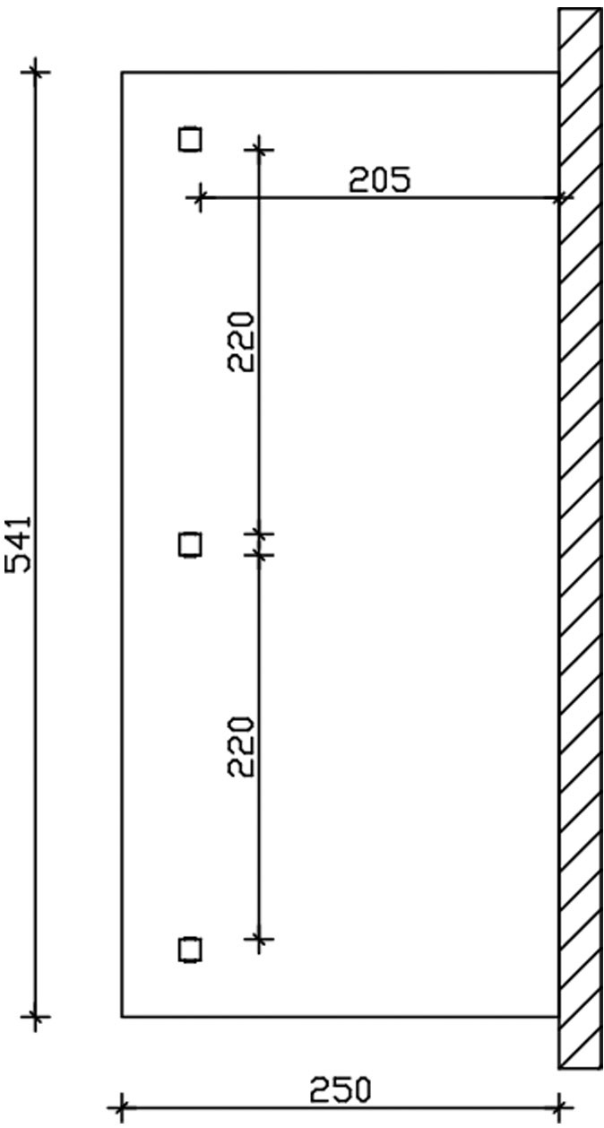 Skanholz Terrassendach »Andria« Leimholz