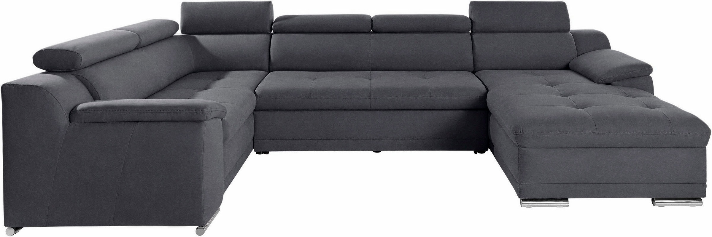 sit&more Wohnlandschaft Andiamo, mit Kopfteilverstellung, wahlweise mit Bettfunktion