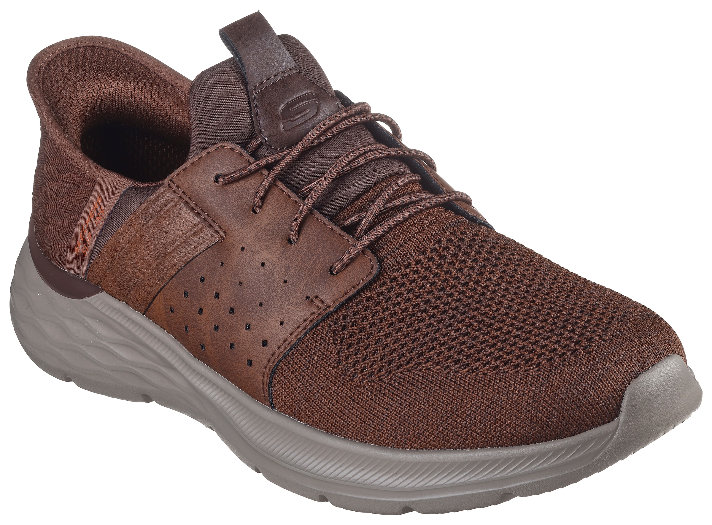 Skechers Slip-On Sneaker »GARNER-NEWICK«, Slipper, Freizeitschuh mit praktischer Slip Ins-Funktion