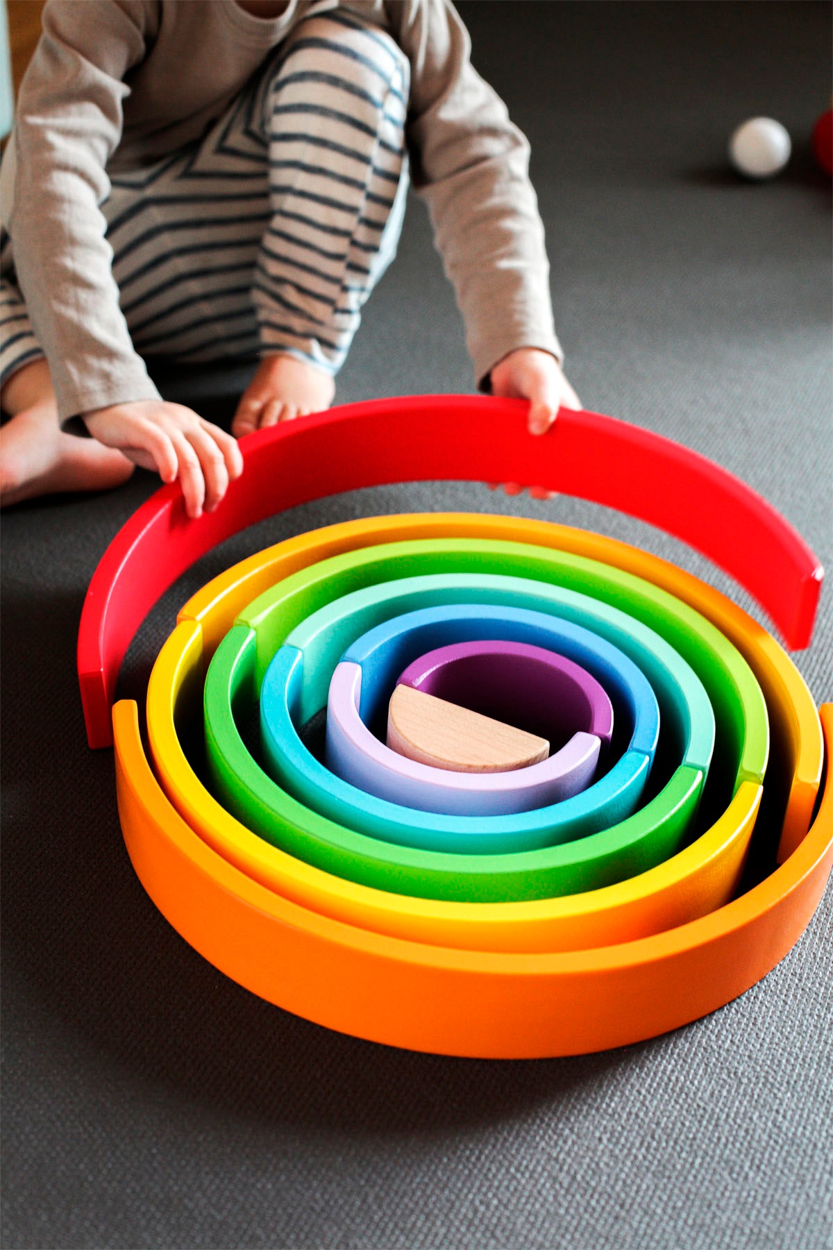 Small Foot Spielbausteine »Regenbogen XL«