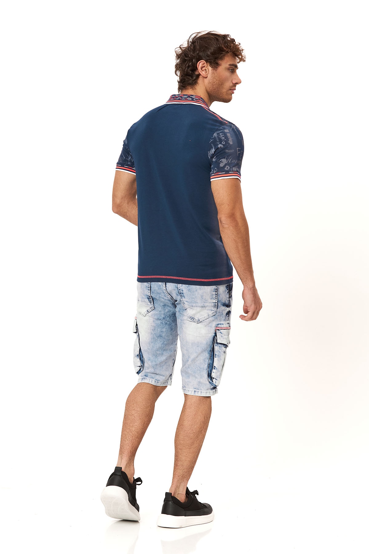 Cipo & Baxx Jeansshorts Baumwollmischung, regular fit