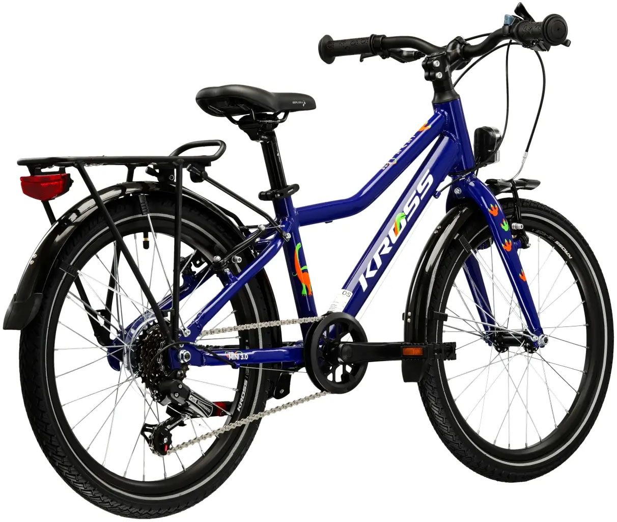 Kross Kinderfahrrad »Kinderrad Lea Mini 3.0 blau 6 Gänge«, 6 Gang, Shimano, Tourney TX30 Schaltwerk, Kettenschaltung