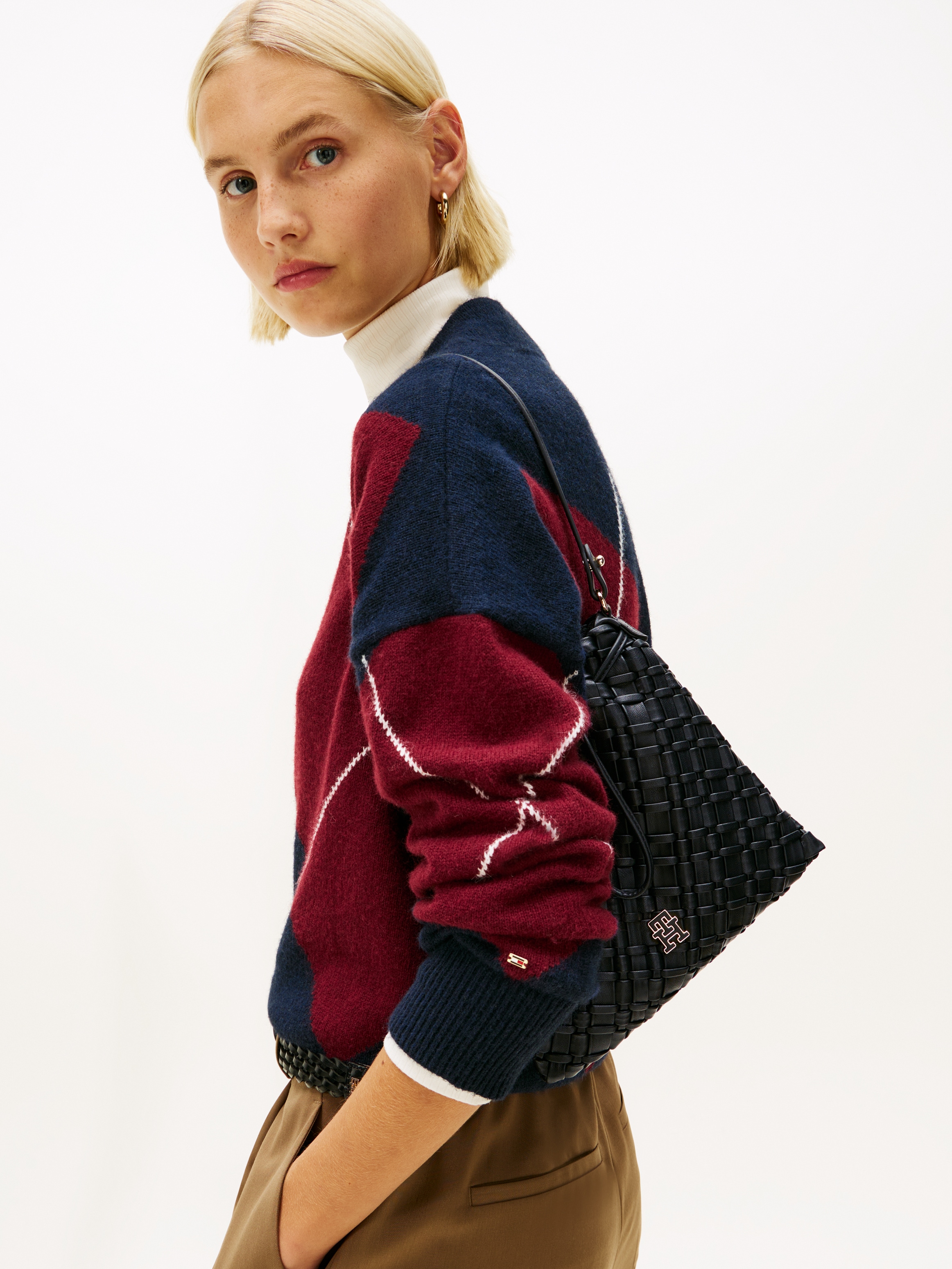 Tommy Hilfiger Schultertasche »TH BRAIDED SHOULDER BAG«