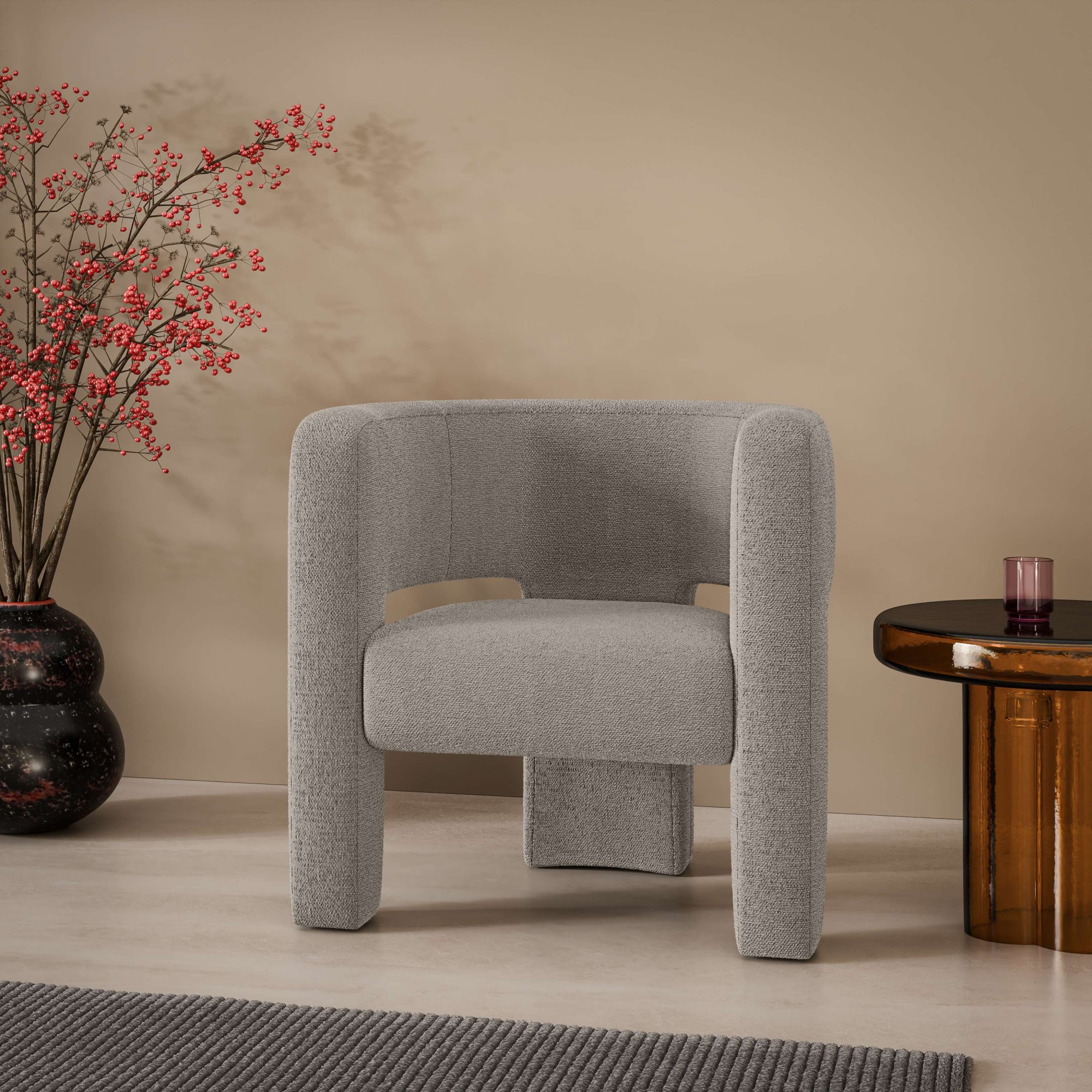 LeGer Home by Lena Gercke Sessel »Ohrensessel SELMIA Moderner Lounge-Sessel günstig online kaufen