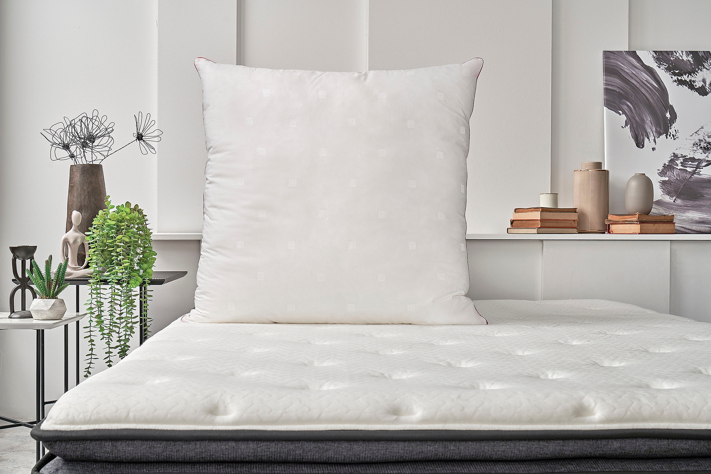 Yatas Bedding Kopfkissen »Majestät Dacron 95 °C, Kopfkissen 40x80, 80x80 cm günstig online kaufen