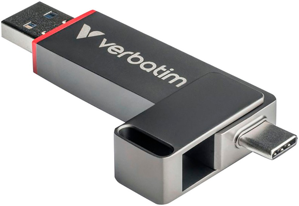 Verbatim USB-Stick »Dual QuickStick 512GB«, (USB 3.2 Lesegeschwindigkeit 550 MB/s)