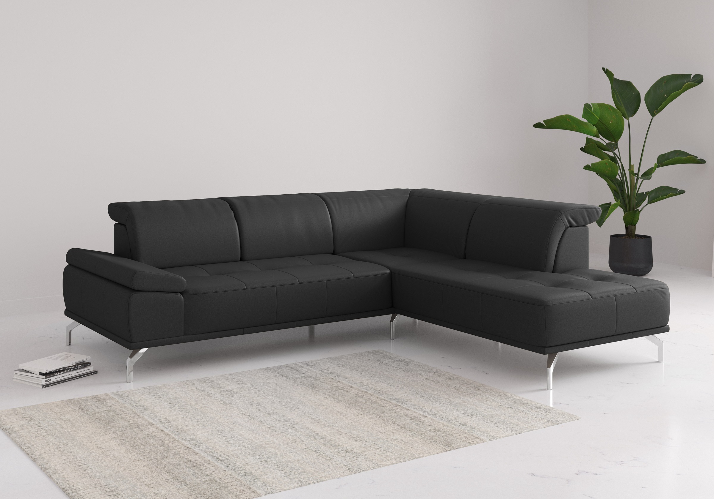 Places of Style Ecksofa »Caluna«, Inkl.Sitztiefenverstellung, wahlweise mit günstig online kaufen