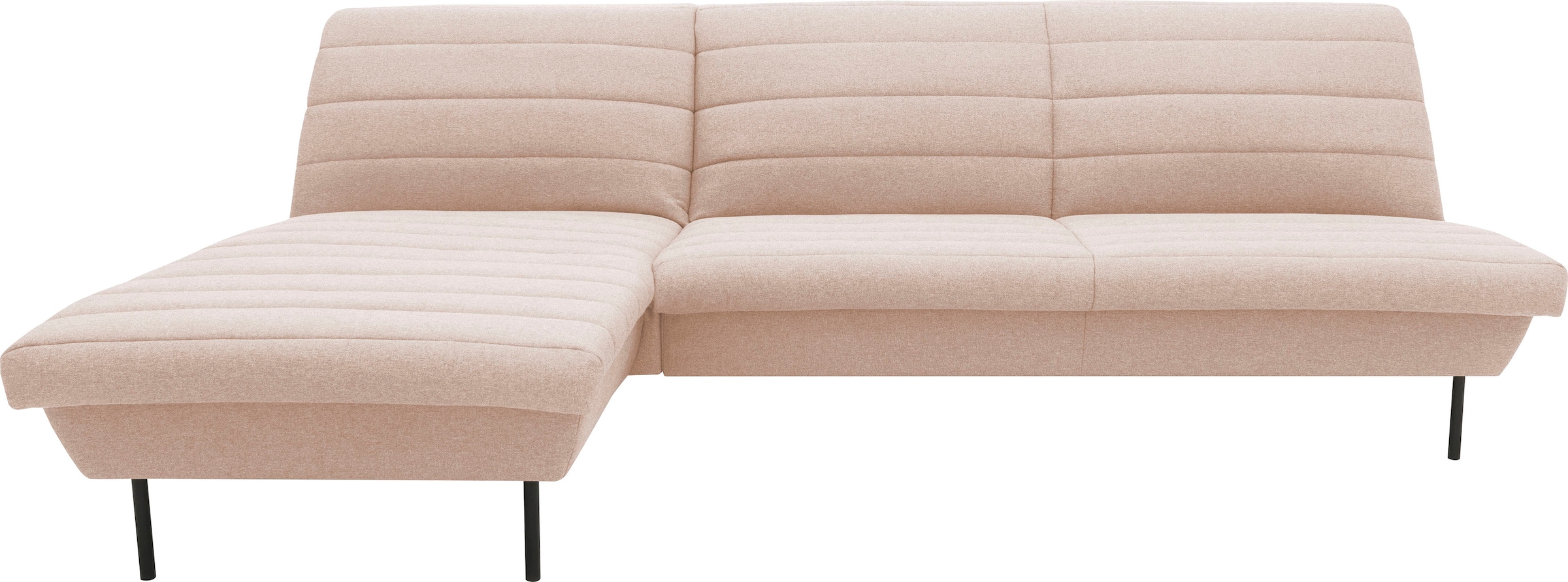 LOOKS by Wolfgang Joop Ecksofa »LOOKS IX L-Form«, Quersteppung, ohne Armleh günstig online kaufen