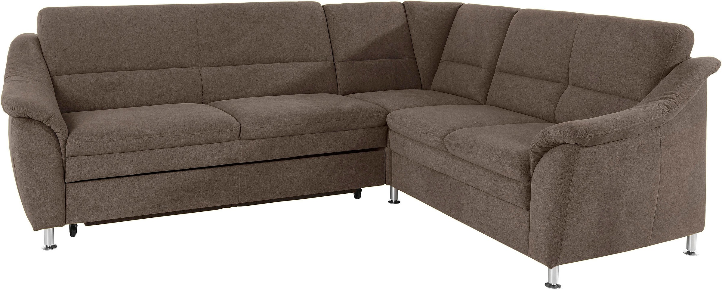Places of Style Ecksofa »Cardoso L-Form«, Federkern, wahlweise mit Bett, Sc günstig online kaufen
