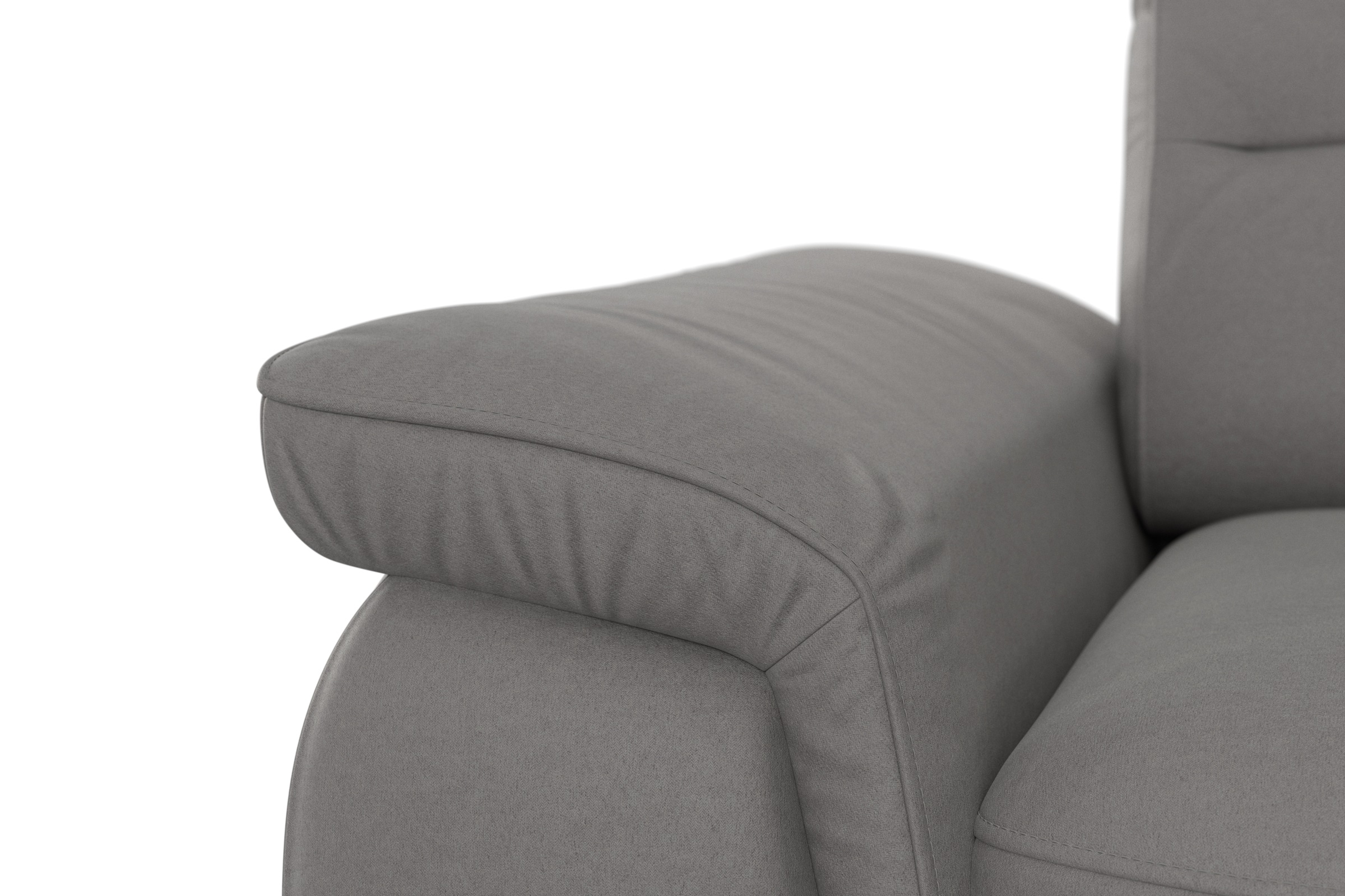 sit&more Ecksofa »Sinatra L-Form«, optional mit Kopfteilverstellung und Armteilfunktion