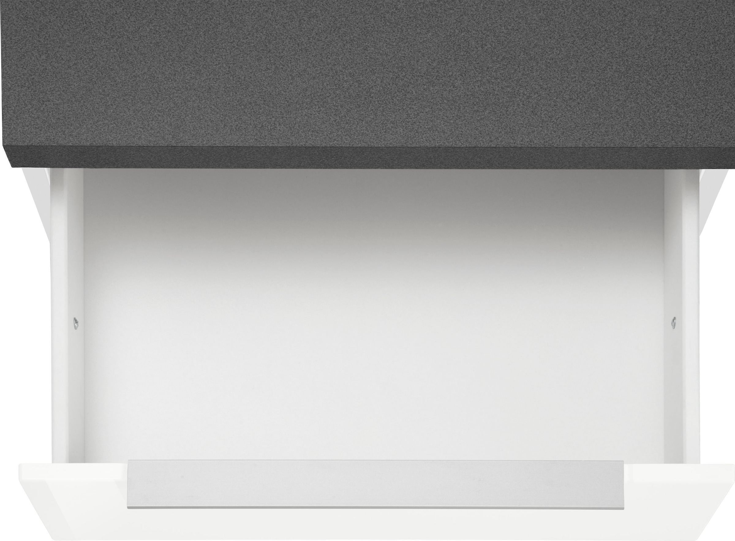 KOCHSTATION Küchenzeile »KS-Brindisi Breite 340 cm«, wahlweise mit E-Geräten und Induktion, mit MDF-Fronten und Regal