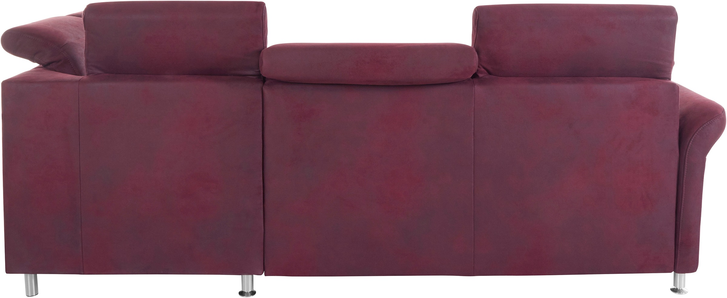 sit&more Ecksofa »Darwin L-Form«, inklusive Federkern, wahlweise mit Kopfteilverstellung, Bettfunktion