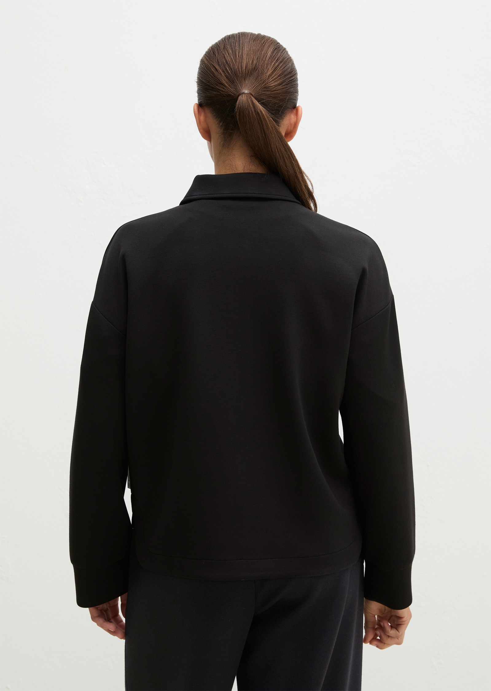 Marc O'Polo T-Shirt lockere Passform, mit Langarm, für Homewear, aus Jersey