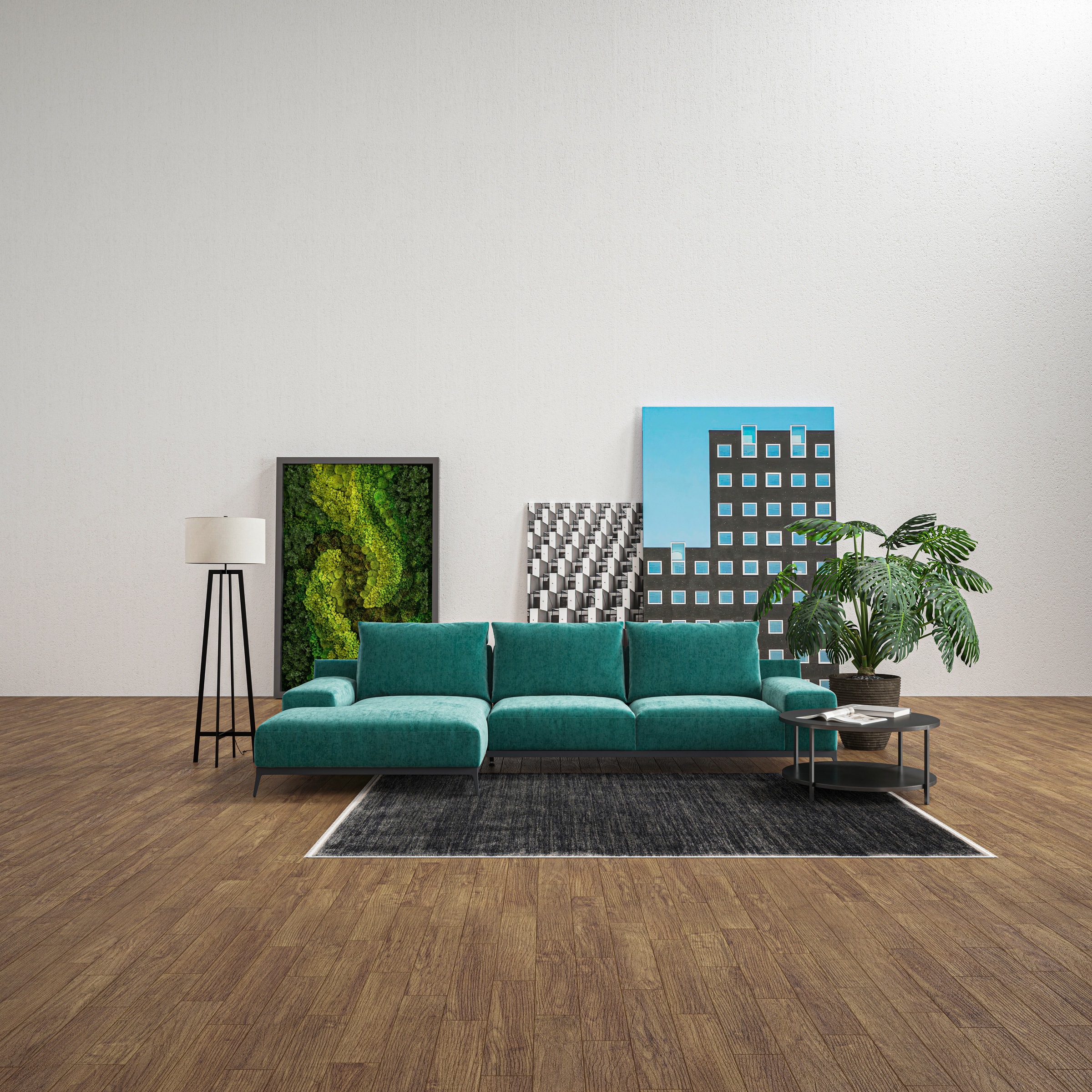 machalke® Ecksofa »lorenzo, L-Form«