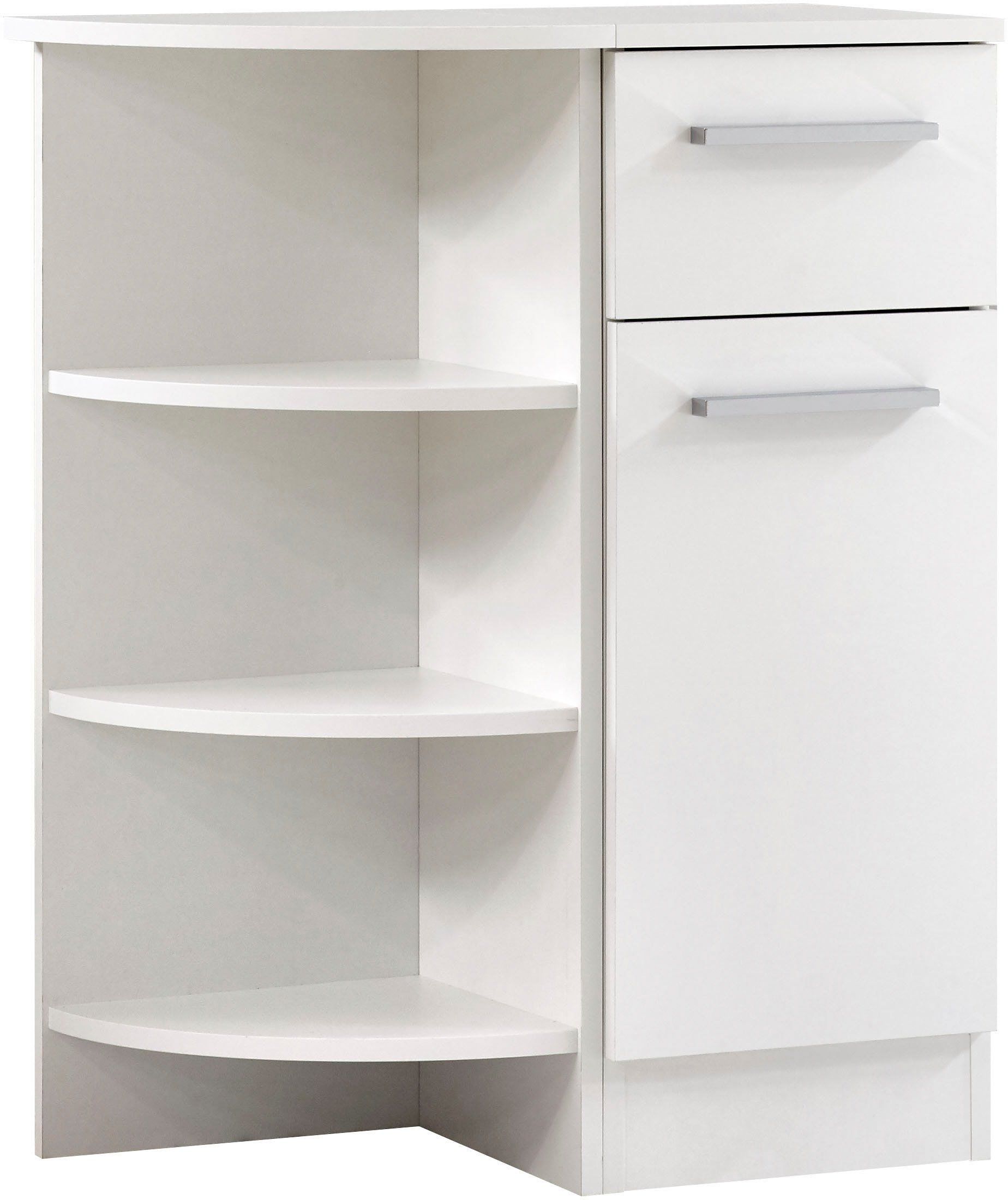 Saphir Badmöbel-Set »Quickset 335 8-teilig, Waschbeckenunterschrank mit LED-Spiegelschrank«, (10 St.), Hochschränke, Unterschränke, Hängeschränke, inkl. Türdämpfer, 17 Türen