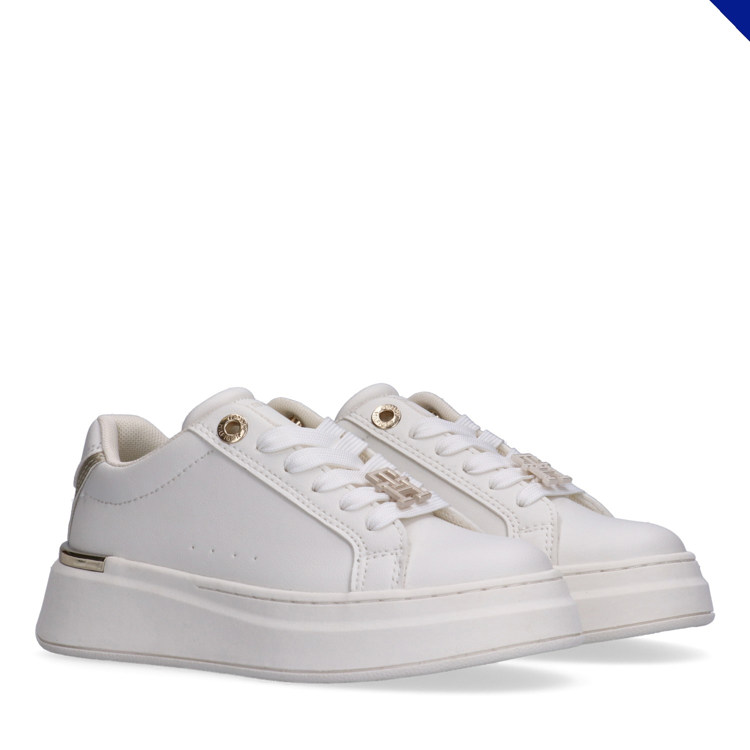 Tommy Hilfiger Plateausneaker  Trendy Schnürschuh, Halbschuh, Schnürschuh mit Plateausohle