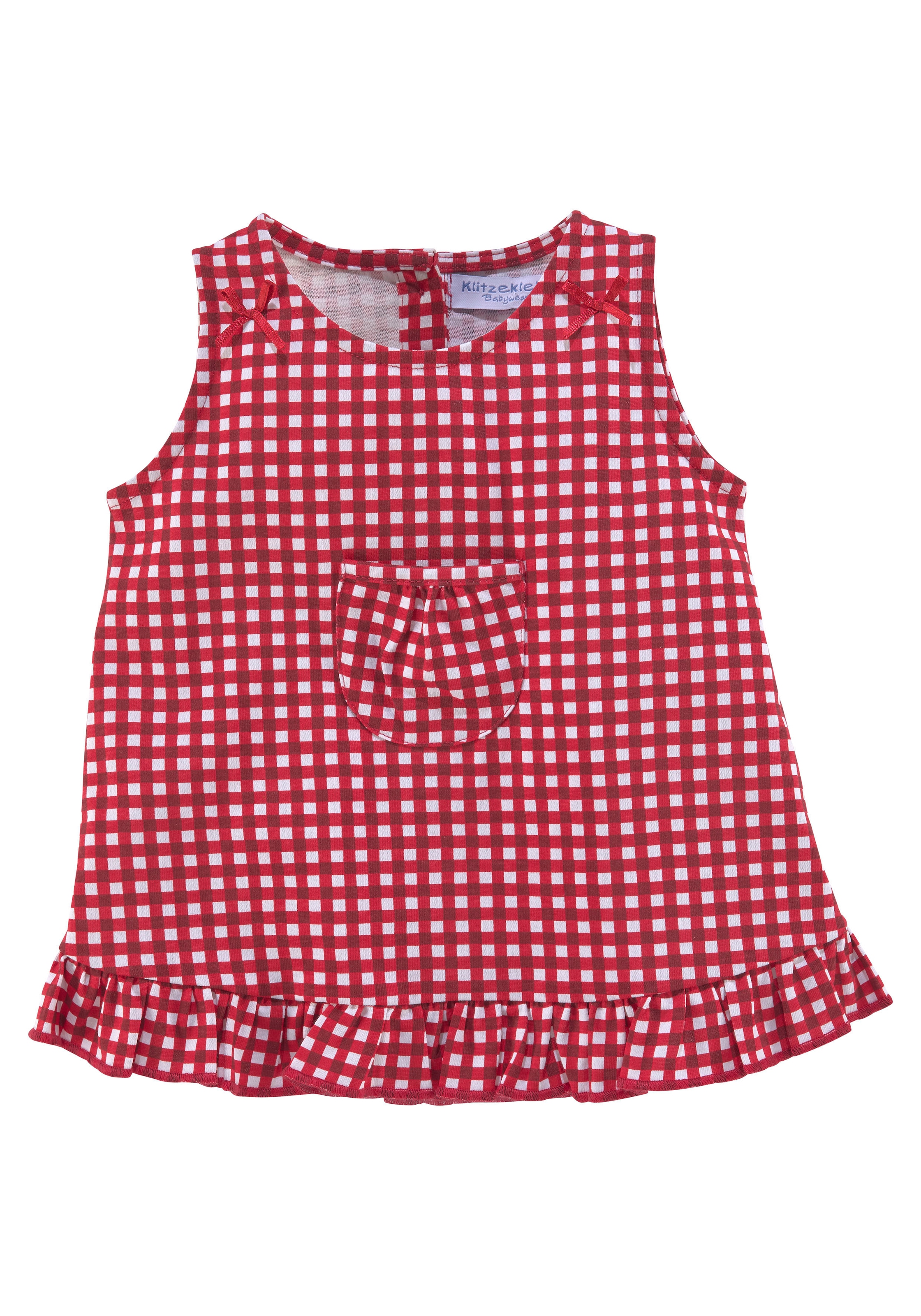 im Bio-Baumwolle Klitzeklein 3 tlg., Baby-Mädchen), Hose Kopftuch Kleid, »Baby-Set«, jetzt aus & %Sale (Spar-Set,