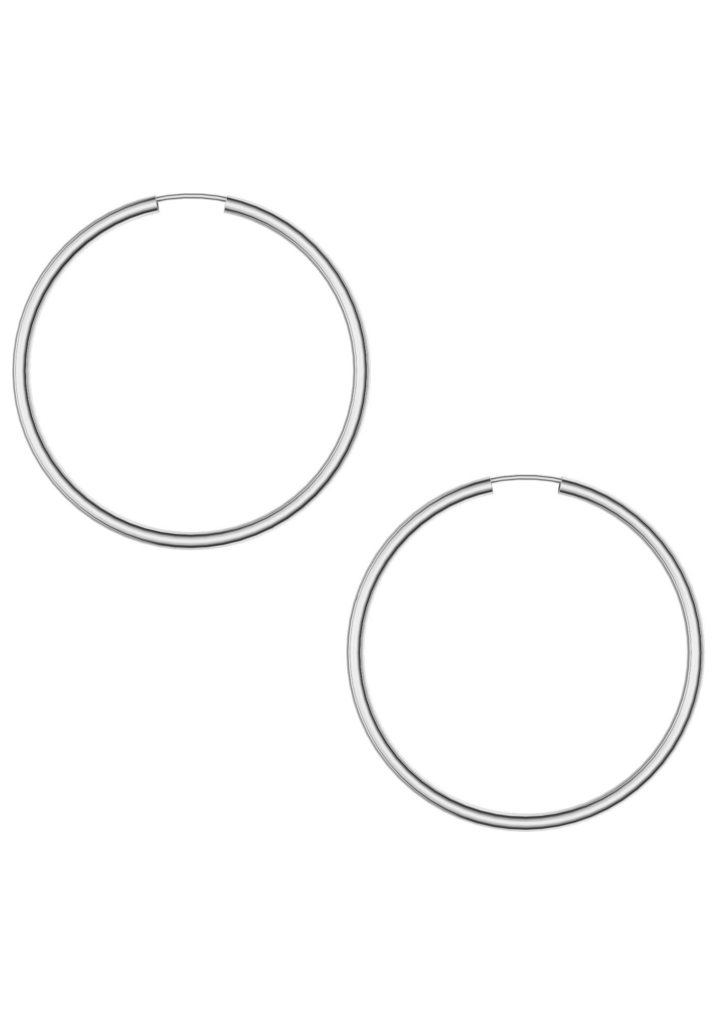 Firetti Paar Creolen »Schmuck Geschenk Silber 925 2,5 mm breit«, Made in Germany