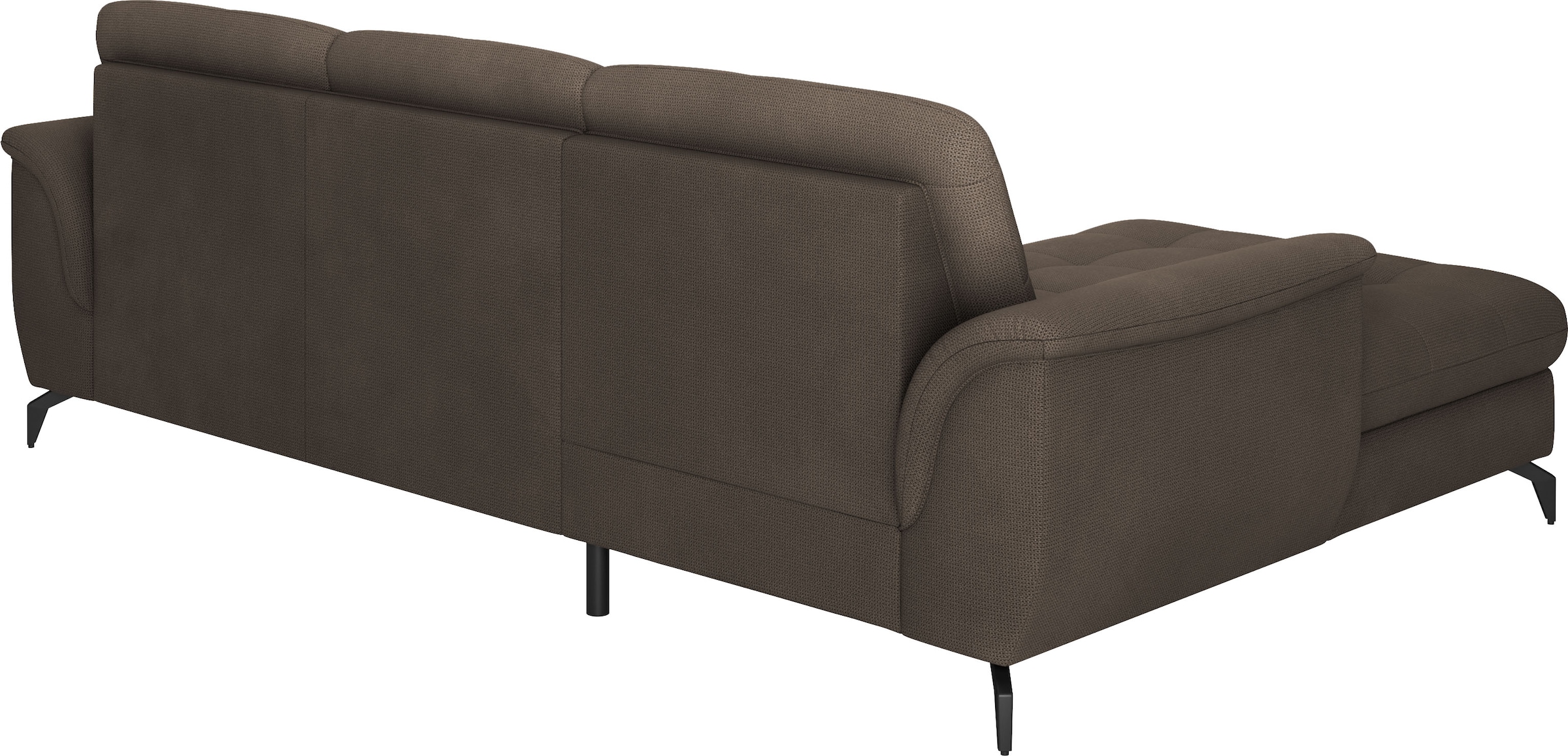sit&more Ecksofa »Zora L-Form«, wahlweise mit Bettfunktion und Bettkasten