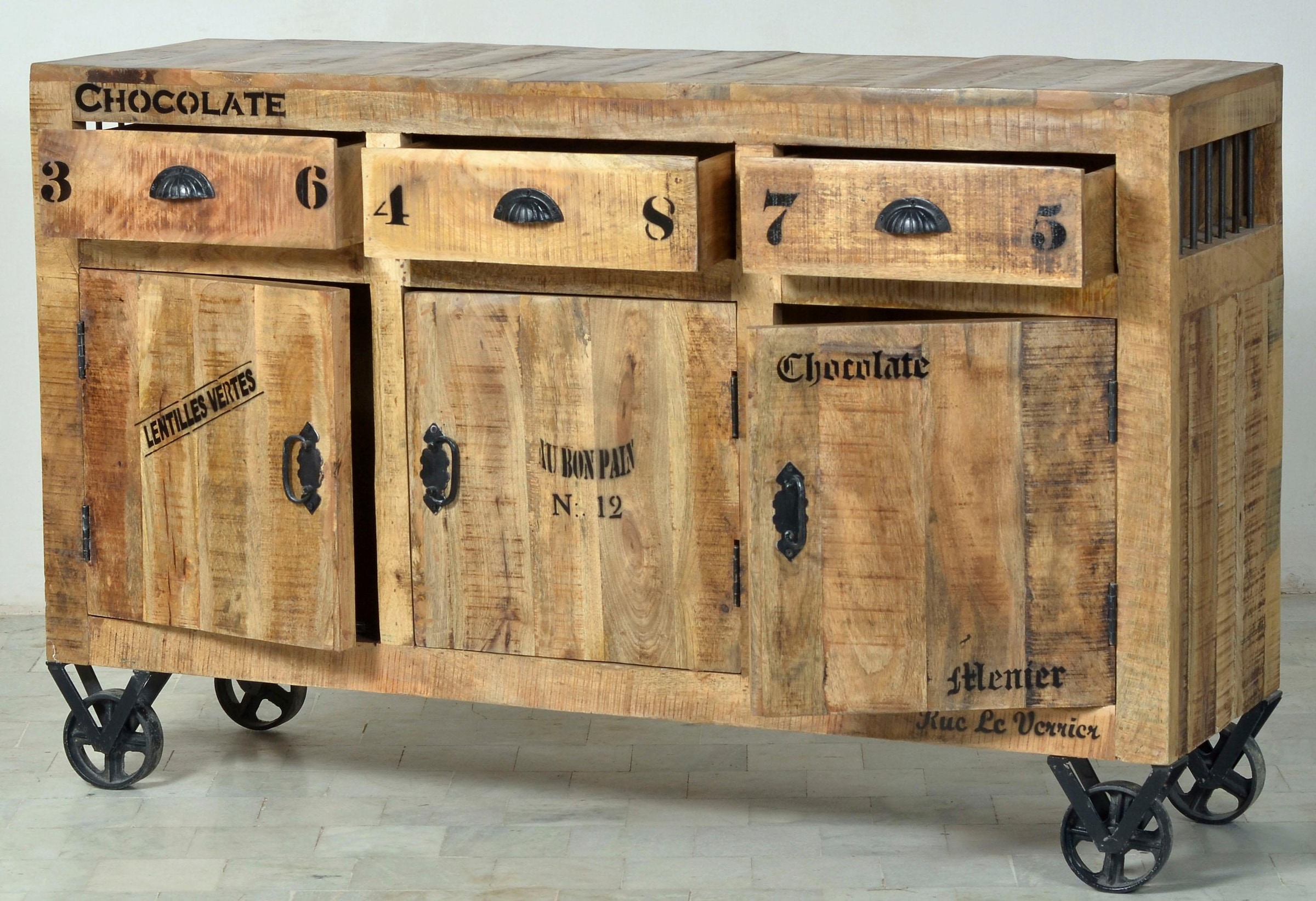 auf Sideboard 140 cm, Factory »Rustic«, Rechnung Design, bestellen Shabby SIT Vintage im Chic, Breite