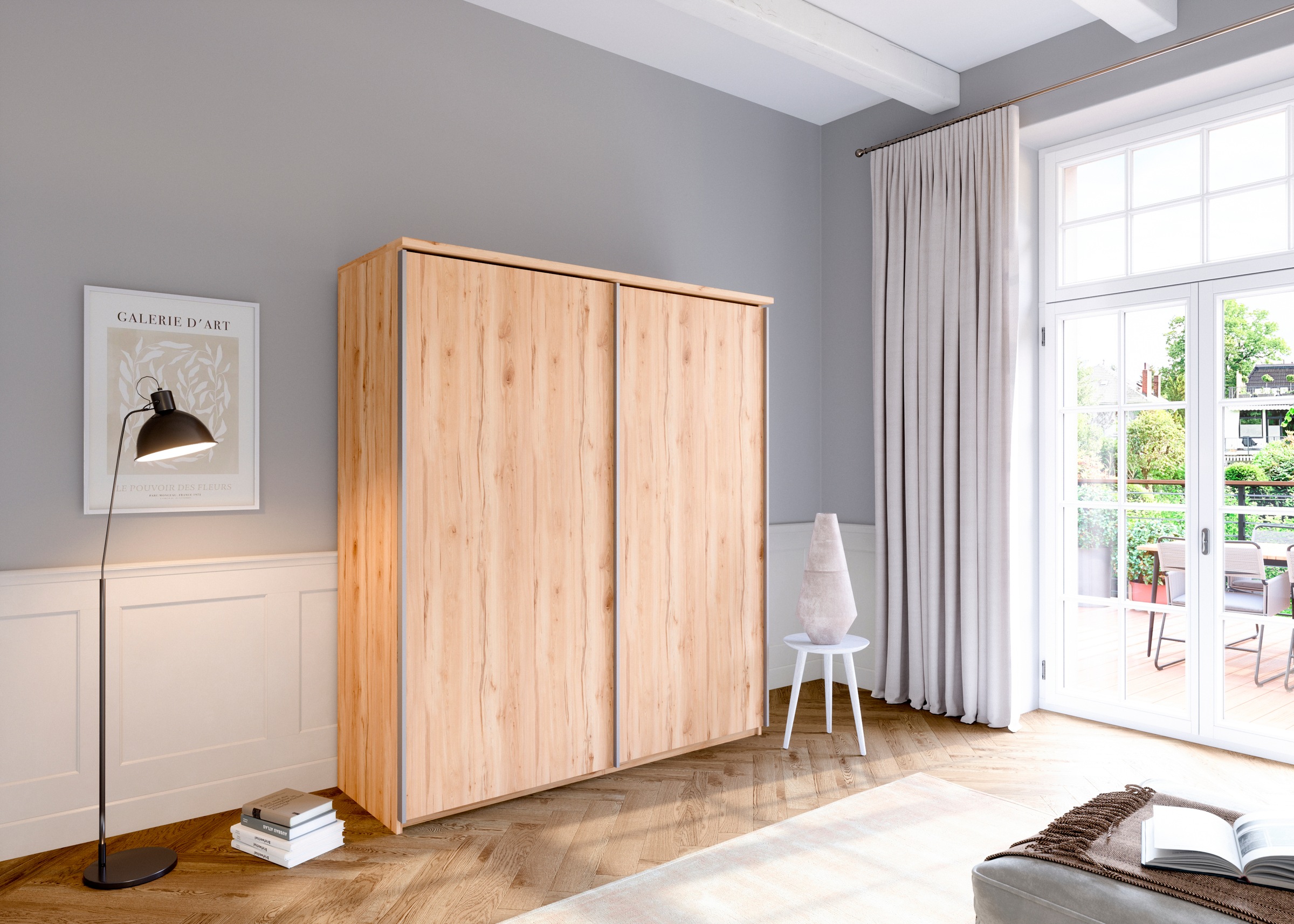 Schwebetürenschrank 