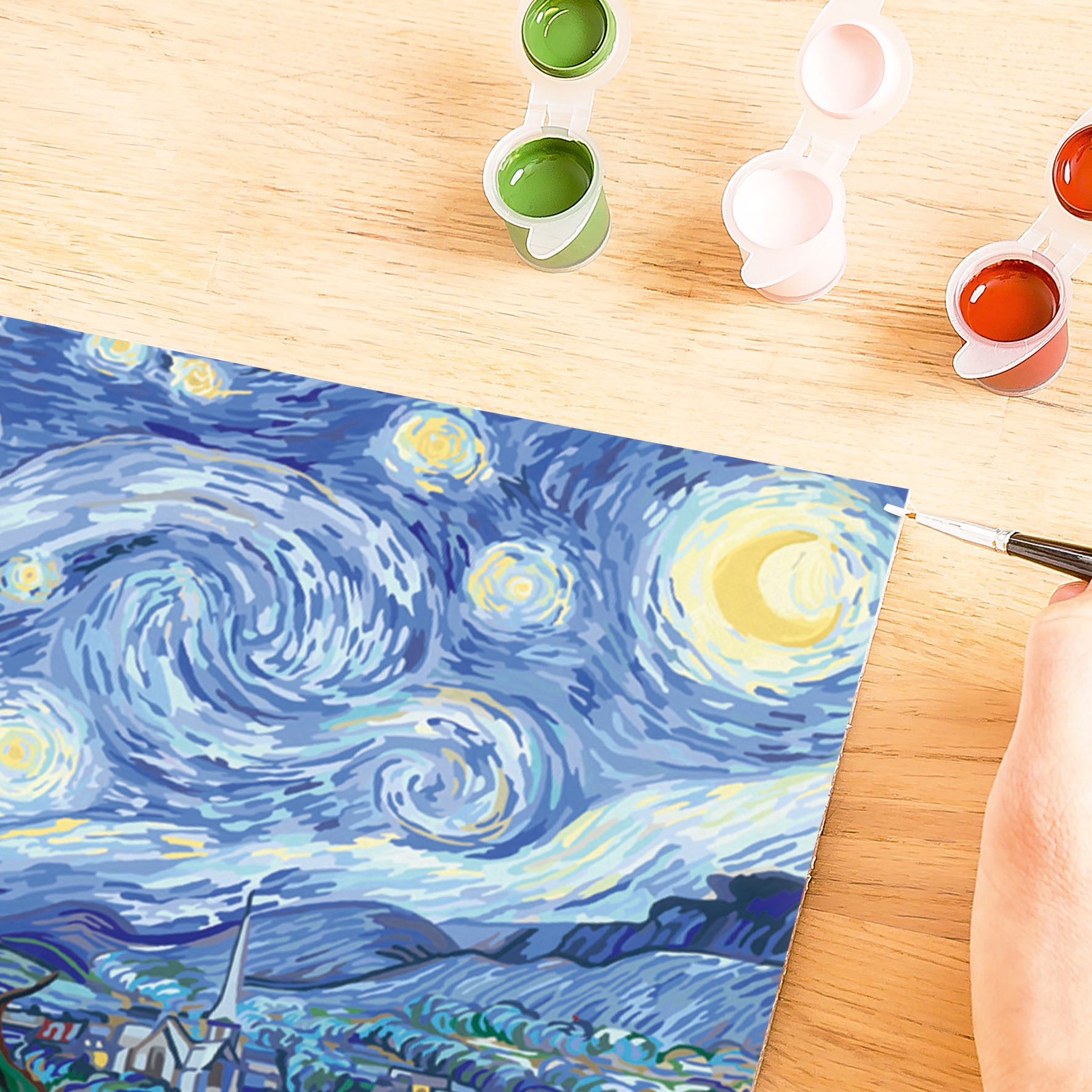 Ravensburger Malen nach Zahlen »CreArt, ART Collection, Starry Night (Van Gogh)«, Made in Europe