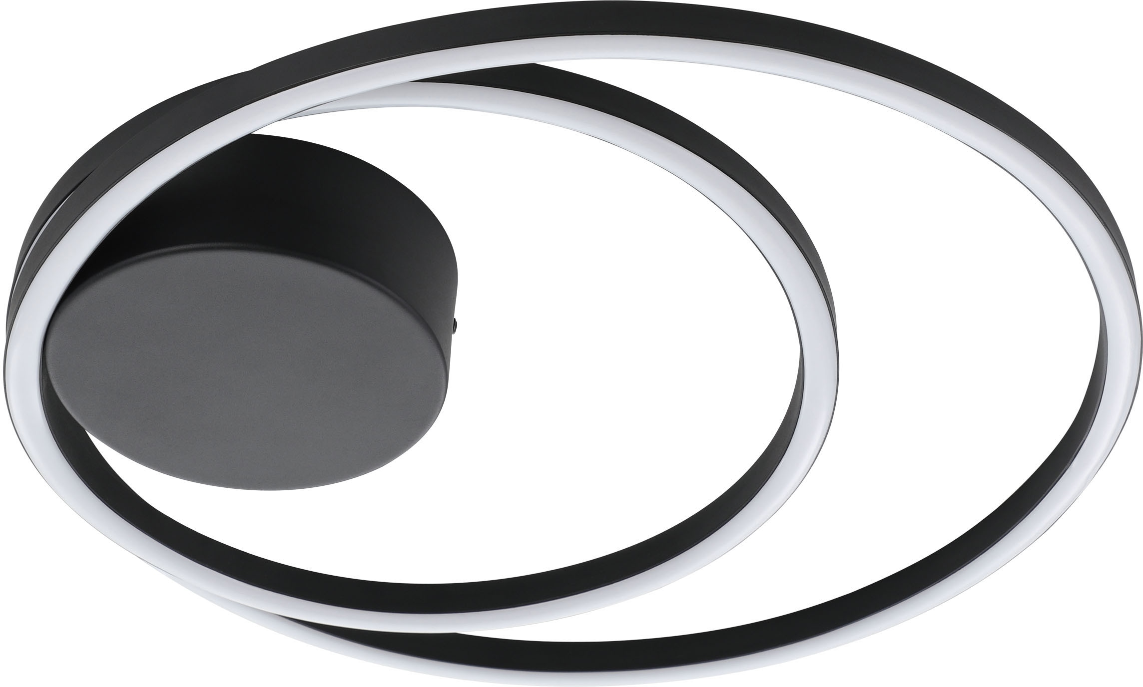 EGLO Deckenleuchte »RUOTALE Deckenlampe, Alu, Stahl und Kunststoff, IP20, Wohnzimmerlampe« LED-Modul 1 Stk. Warmweiß Wand-/Deckenleuchte, H5, 5 x...