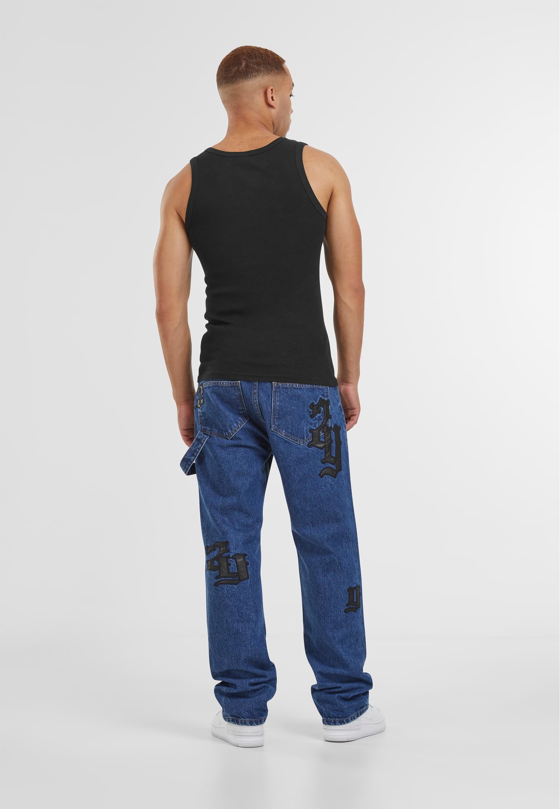 2Y Studios Bequeme Jeans »2Y Studios Manas Logo Carpenter Straight Jeans«