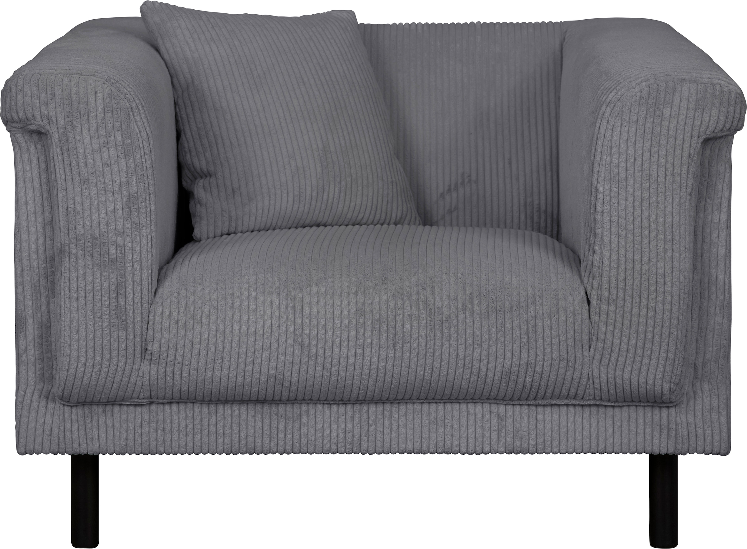 INOSIGN Sessel »AGNIA  B/T/H: 100/85/71 cm«, incl. Zierkissen, auch in Cord und Bouclé