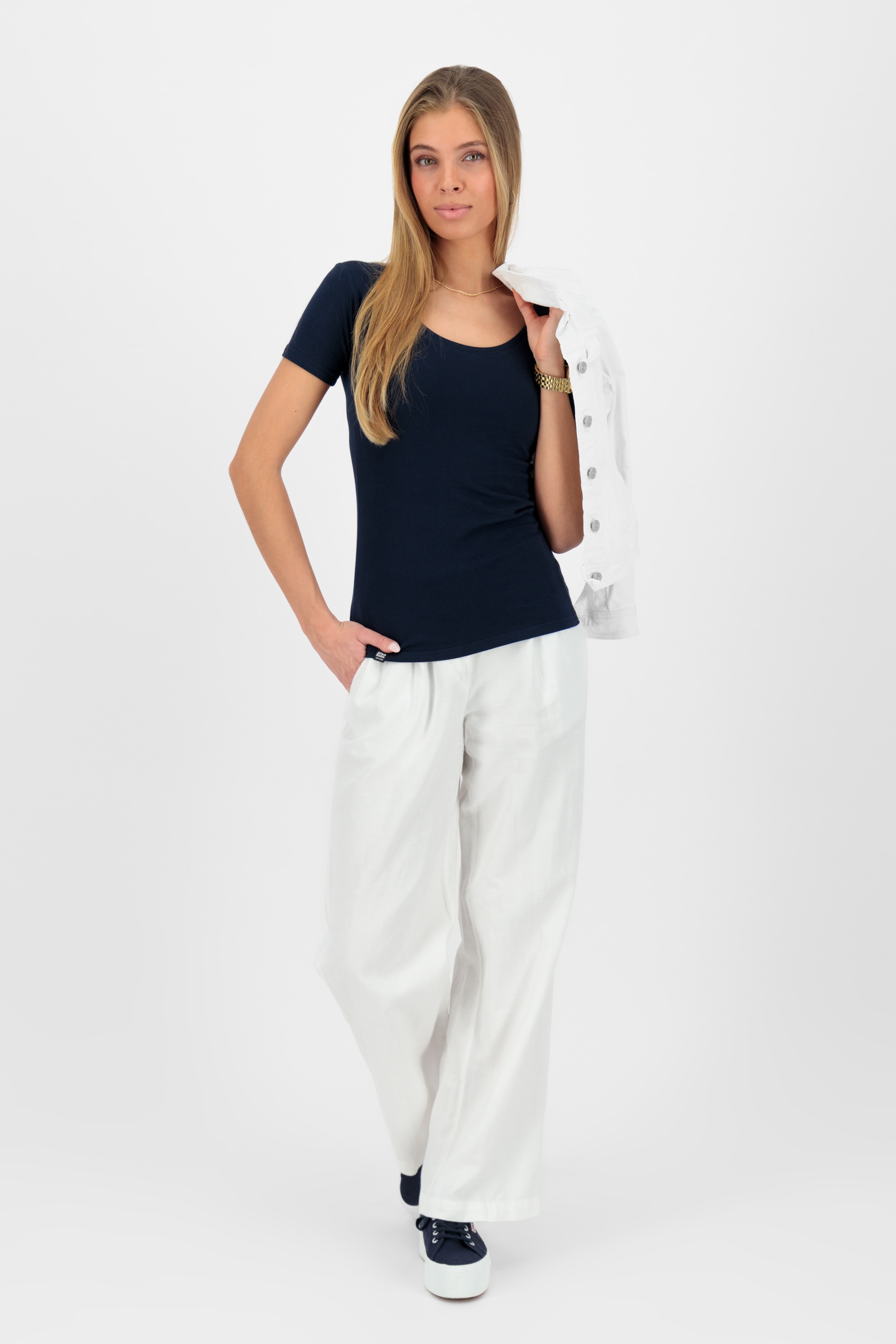 Alife & Kickin Rundhalsshirt »Damen EnidAK A«