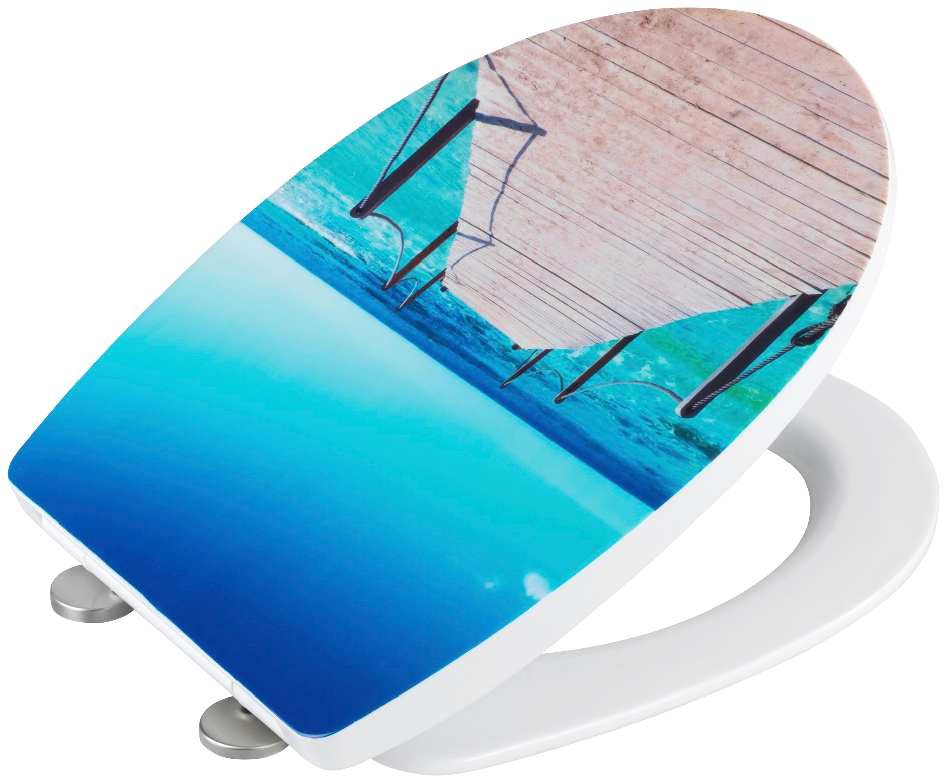 WENKO WC-Sitz »Infinity«, mit Softclose, aus Thermoplast