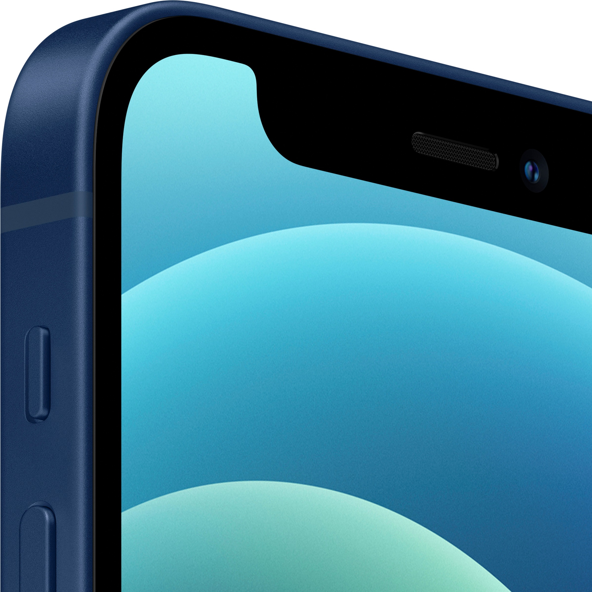 Apple Smartphone »iPhone 12 mini«, Blau, 13,7 cm/5,4 Zoll, 128 GB Speicherplatz, 12 MP Kamera, ohne Strom Adapter und Kopfhörer, kompatibel mit AirPods, Earpods