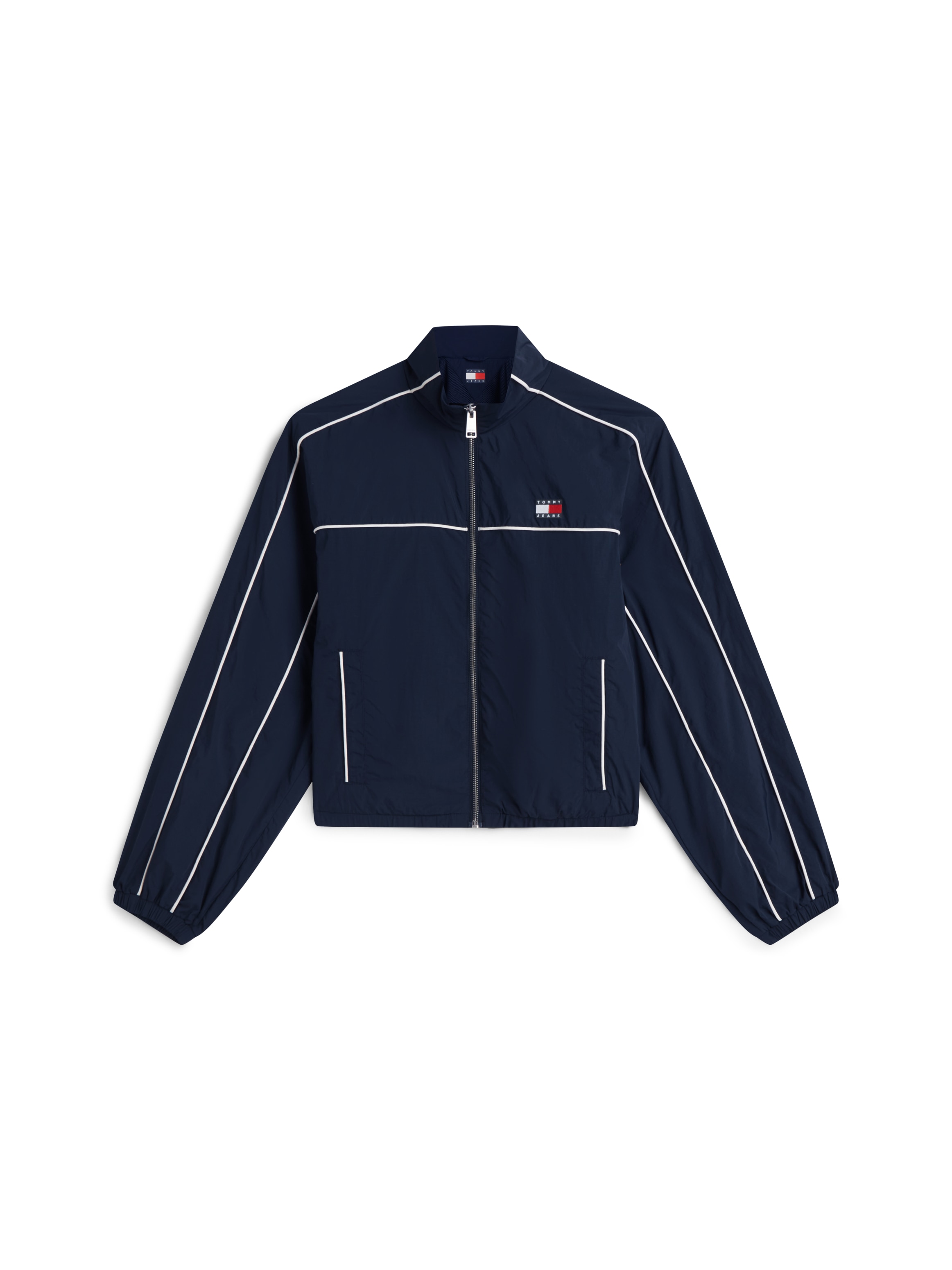 Tommy Jeans Blouson »TJW NYLON PIPING JACKET« mit kontrastfarbener Paspelierung