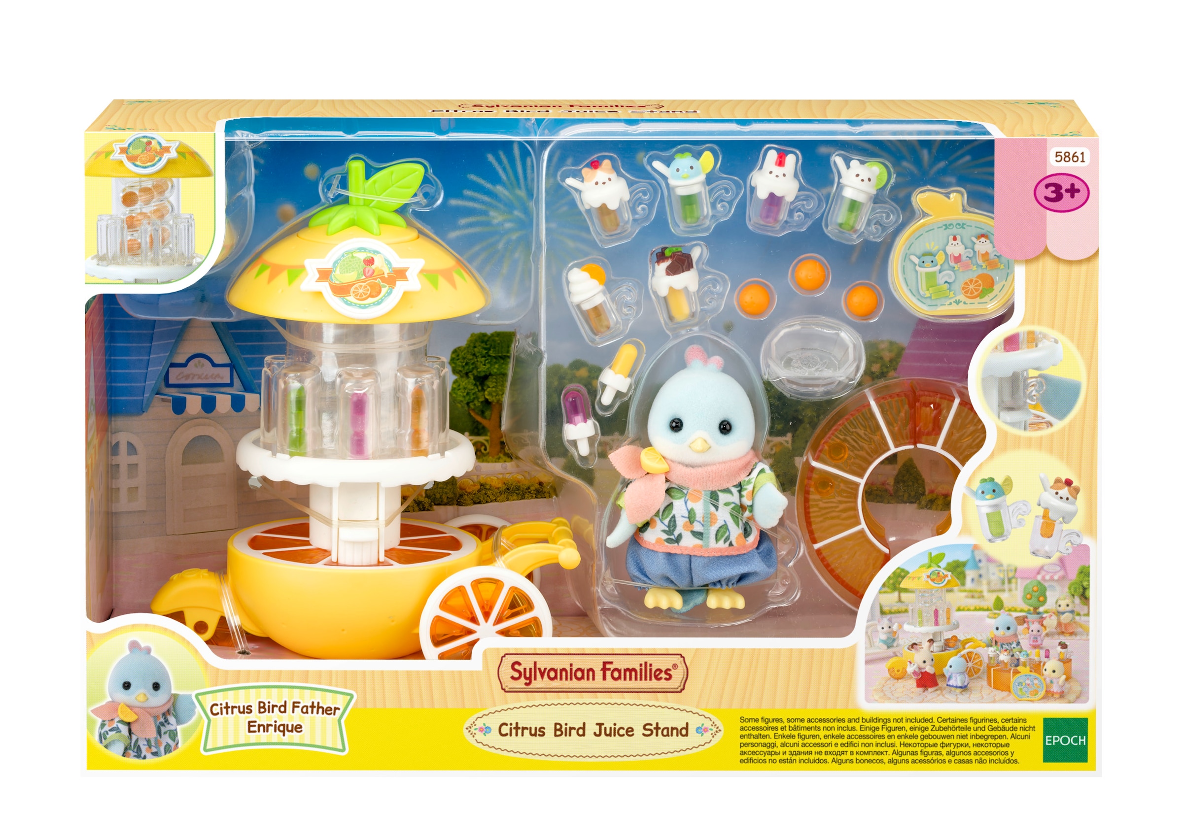 Sylvanian Families Spielwelt »Zitronenvogel Saftbar Spielset (5861)«