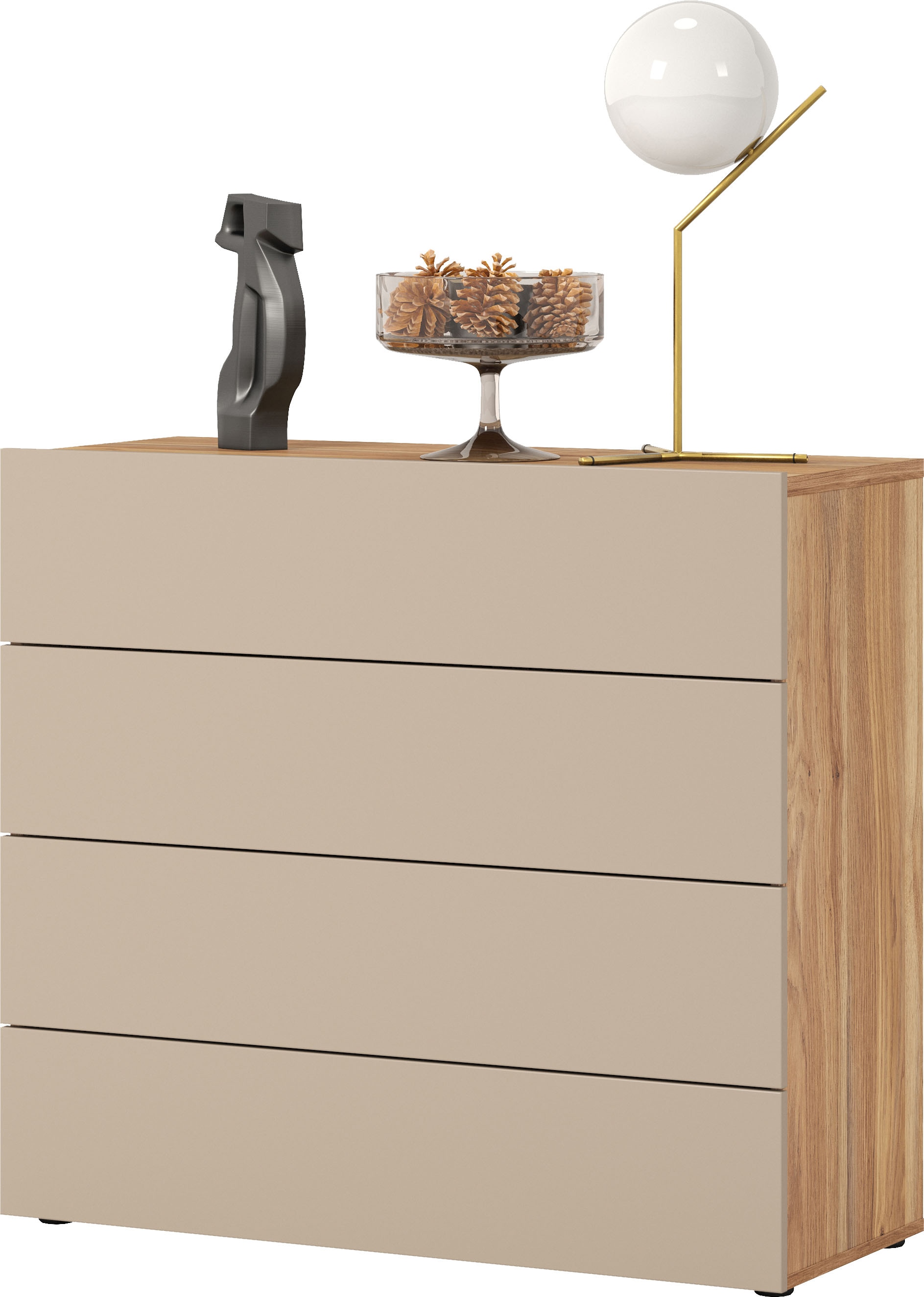 INOSIGN Sideboard »Wharton,Breite 100cm, Schubladenkommode«, Kommode mit 4 Schubkasten, viel Stauraum