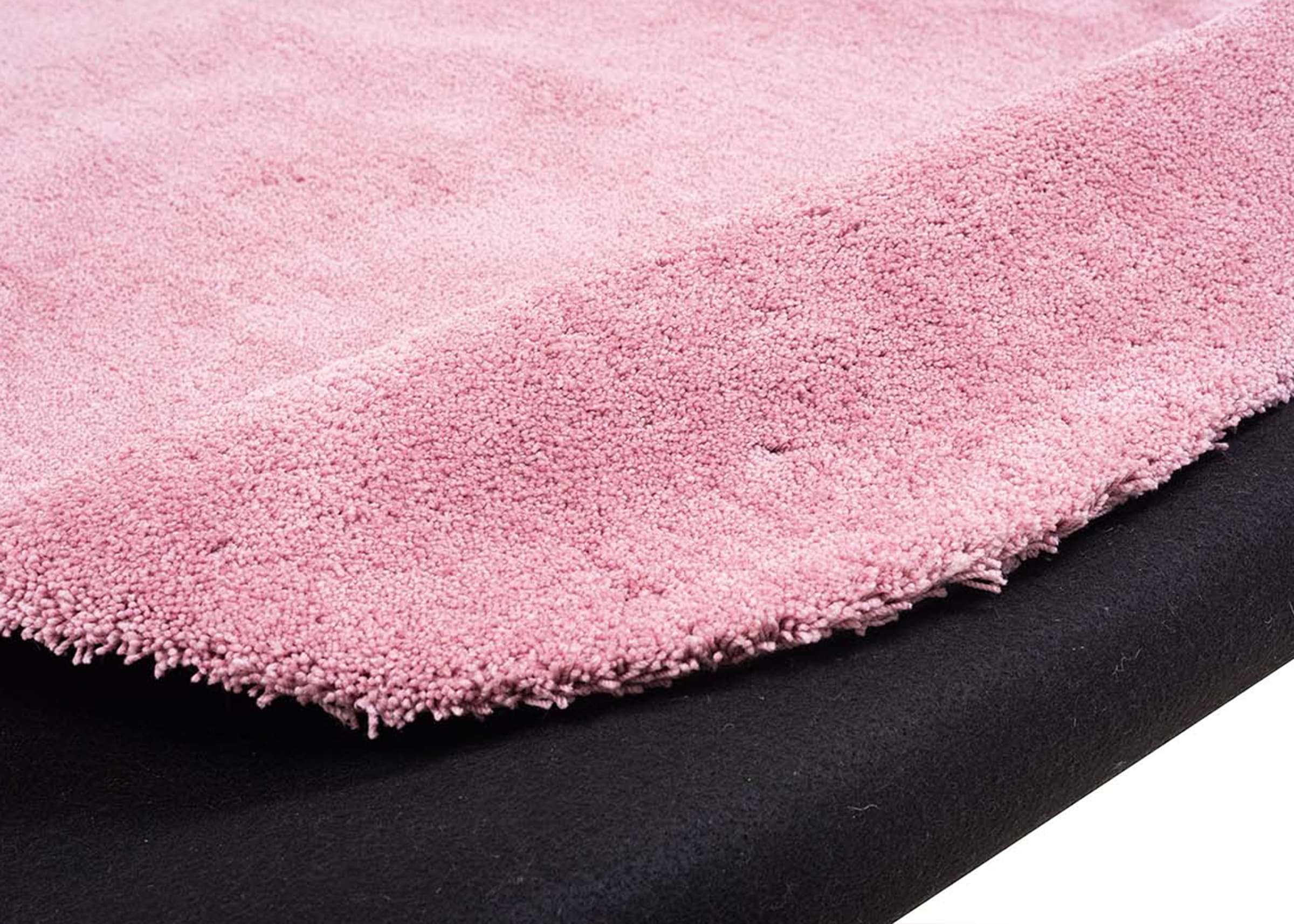 TOM TAILOR HOME Hochflor-Teppich »Shaggy Teppich Cozy«, rund, 25 mm Höhe, Uni Farben, auch in Pastell Farben, weich & kuschelig