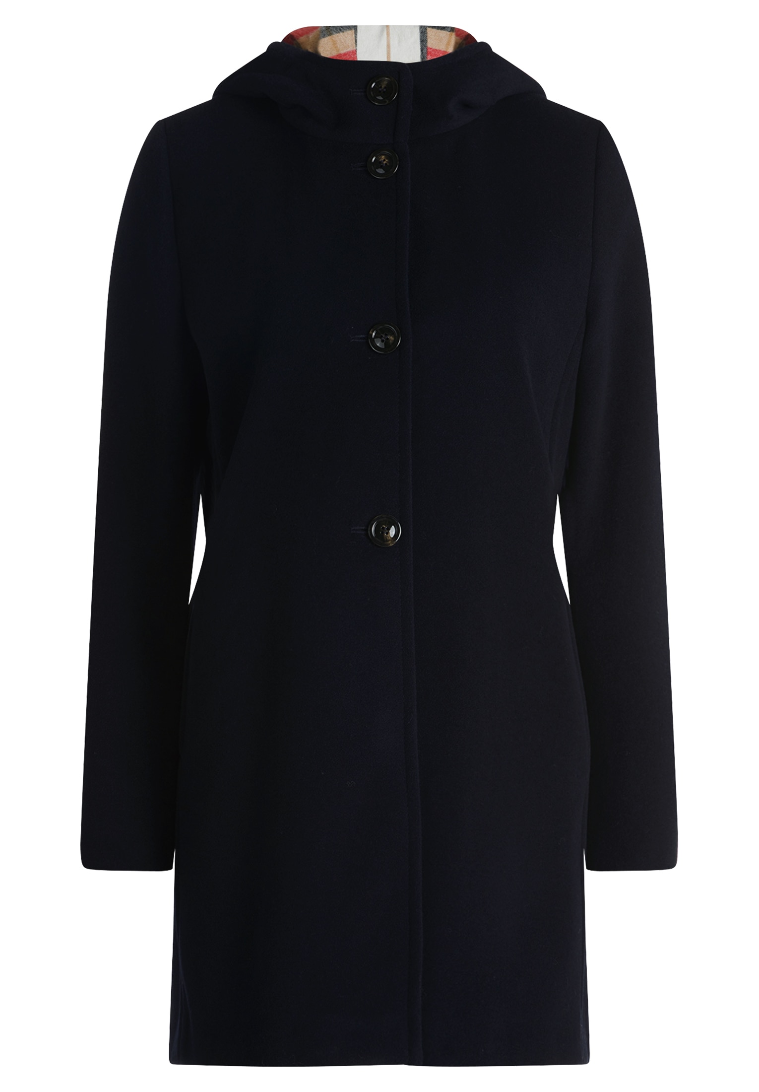 Gil Bret Wolljacke mit Kapuze mit Kapuze