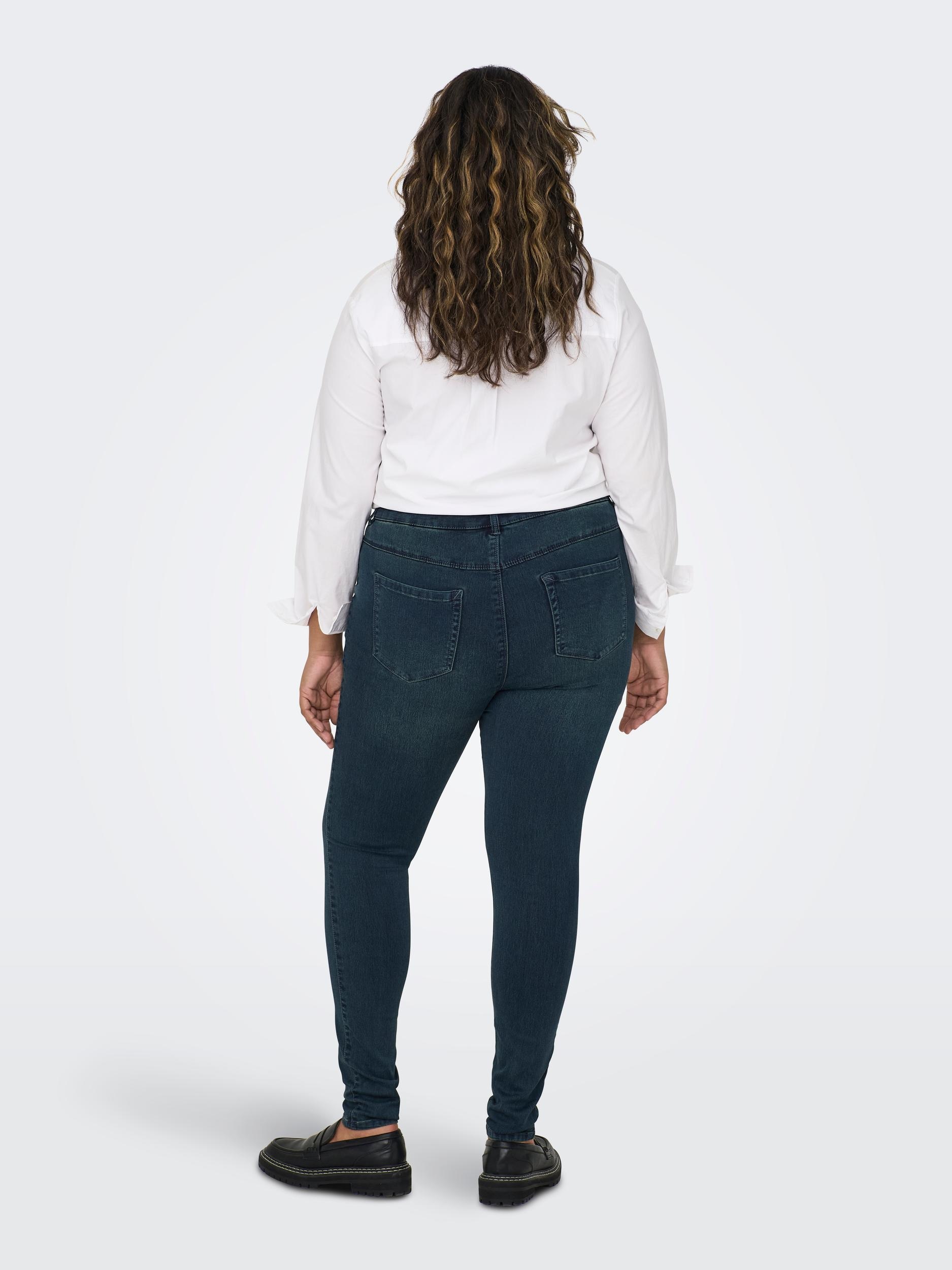 Skinny-fit-Jeans CARMAKOMA BJ558 im NOOS« »CARAUGUSTA DNM HW kaufen Online-Shop ONLY SKINNY