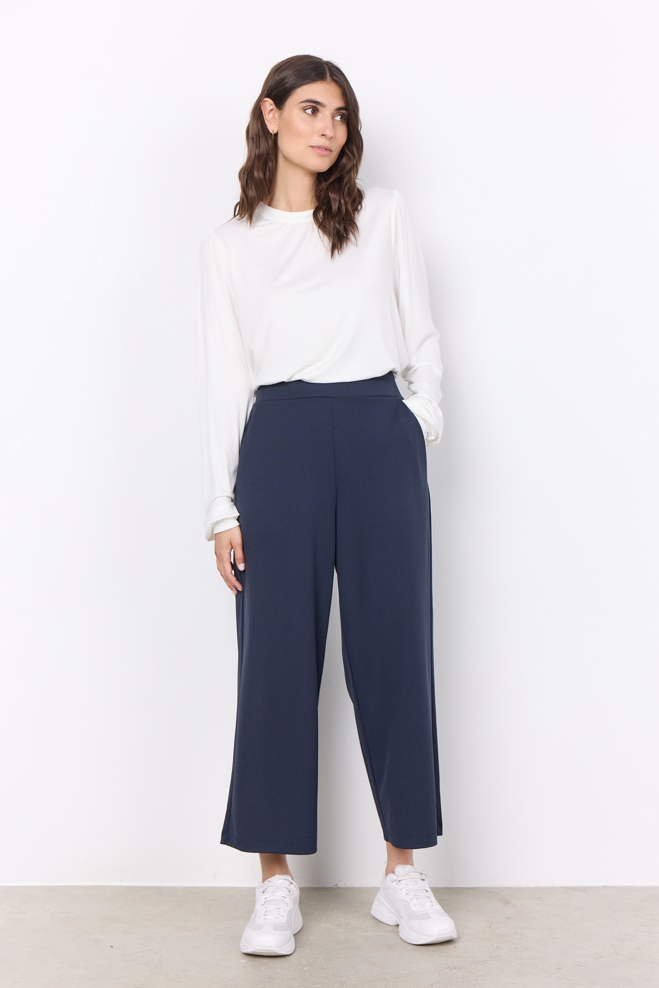soyaconcept Schlupfhose »SC-SIHAM 36«, Sommerhose, bequeme Culotte in 7/8 Länge und lässiger Passform