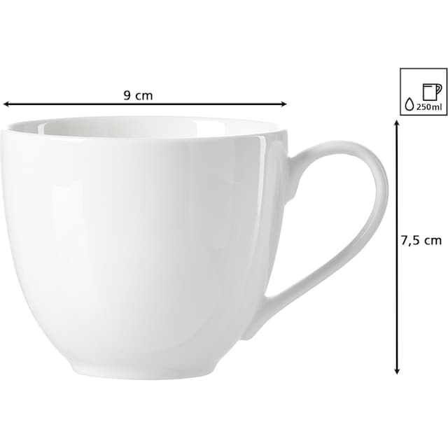 Ritzenhoff & Breker Kaffeeservice »Geschirr-Set, Service Triangolo«, (Set, 18  tlg.), Dreieck-Form, 18 Teile, für 6 Personen online bestellen