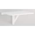 Home affaire Klapptisch »Trend«, aus schönem weiß lackiertem MDF Holz, platzsparend, Tischplattenstärke 1,8 cm