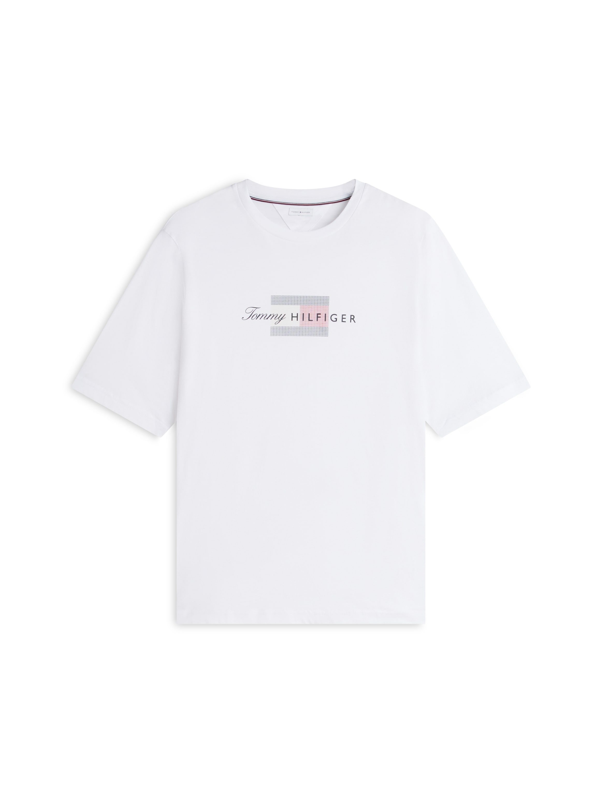 Tommy Hilfiger Big & Tall T-Shirt aus Jersey mit Flag-Grafik, Große Größen
