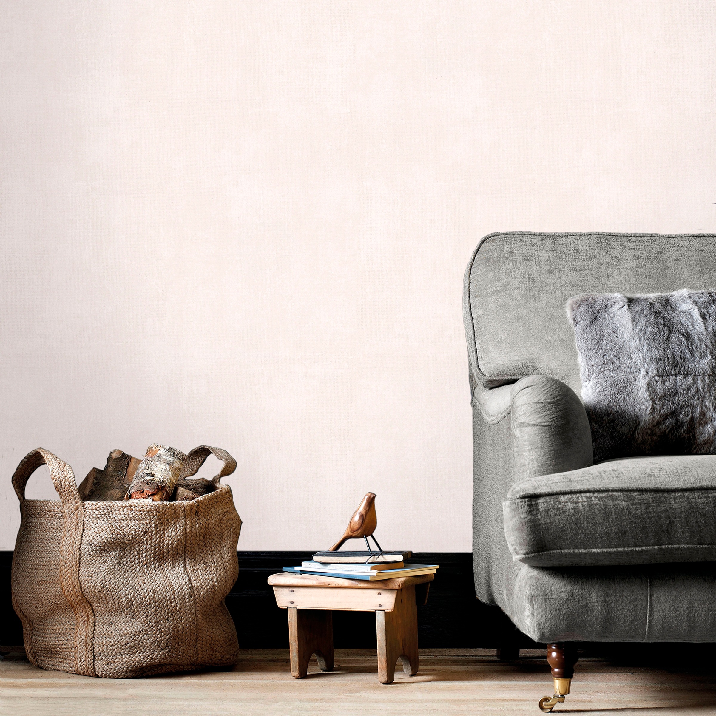 Superfresco Easy Vliestapete uni geprägt Uni Weiß - 10m x 52cm