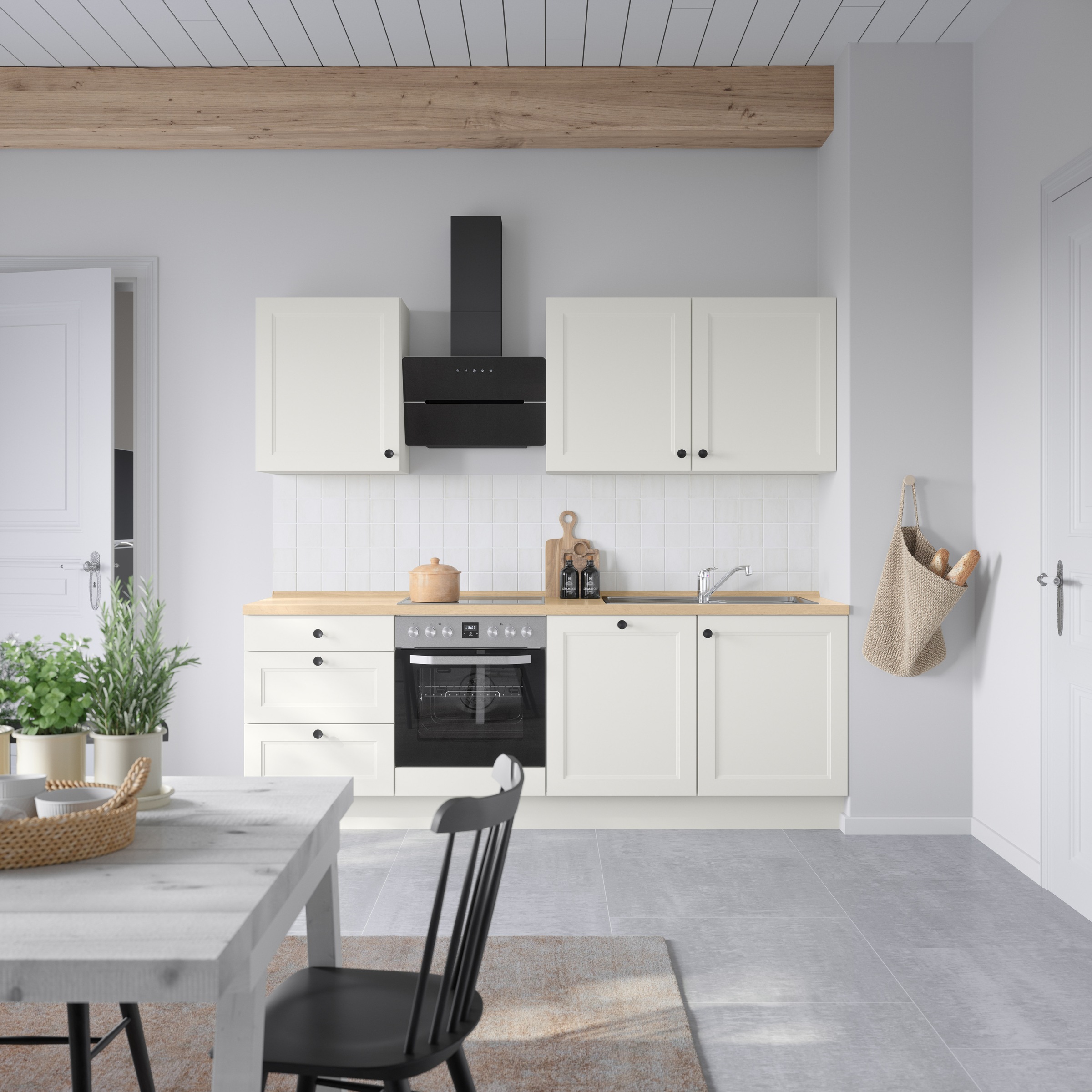 nobilia® Küchenzeile »"Cascada II"«, vormontiert, Breite 240 cm, Ausrichtun günstig online kaufen