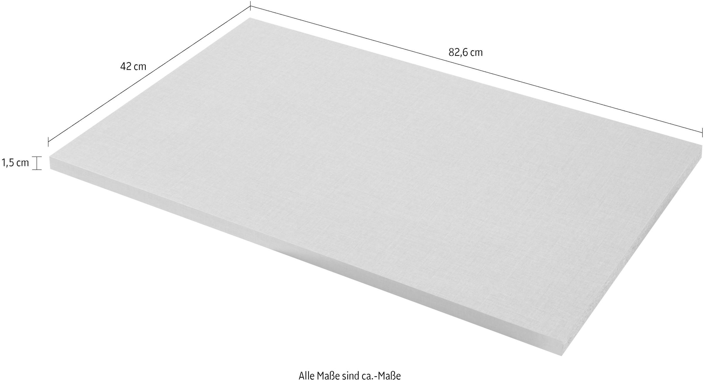 Schlafkontor Einlegeboden »Perfekte Stauraum-Erweiterung für deinen Kleiderschrank«, (2 St., 2er Set - ca. 82,6 cm Breit)