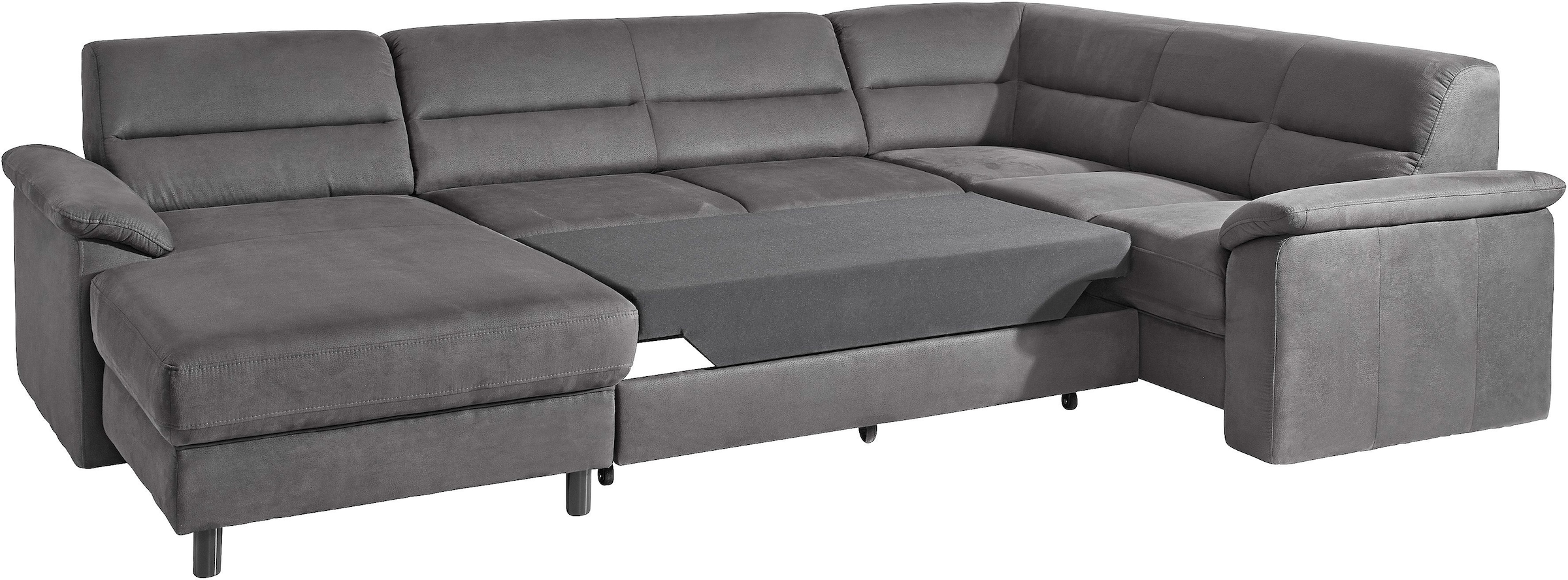 sit&more Wohnlandschaft »Top Ascara U-Form« inklusive Boxspring/Federkern-Polsterung, wahlweise mit Bettfunktion