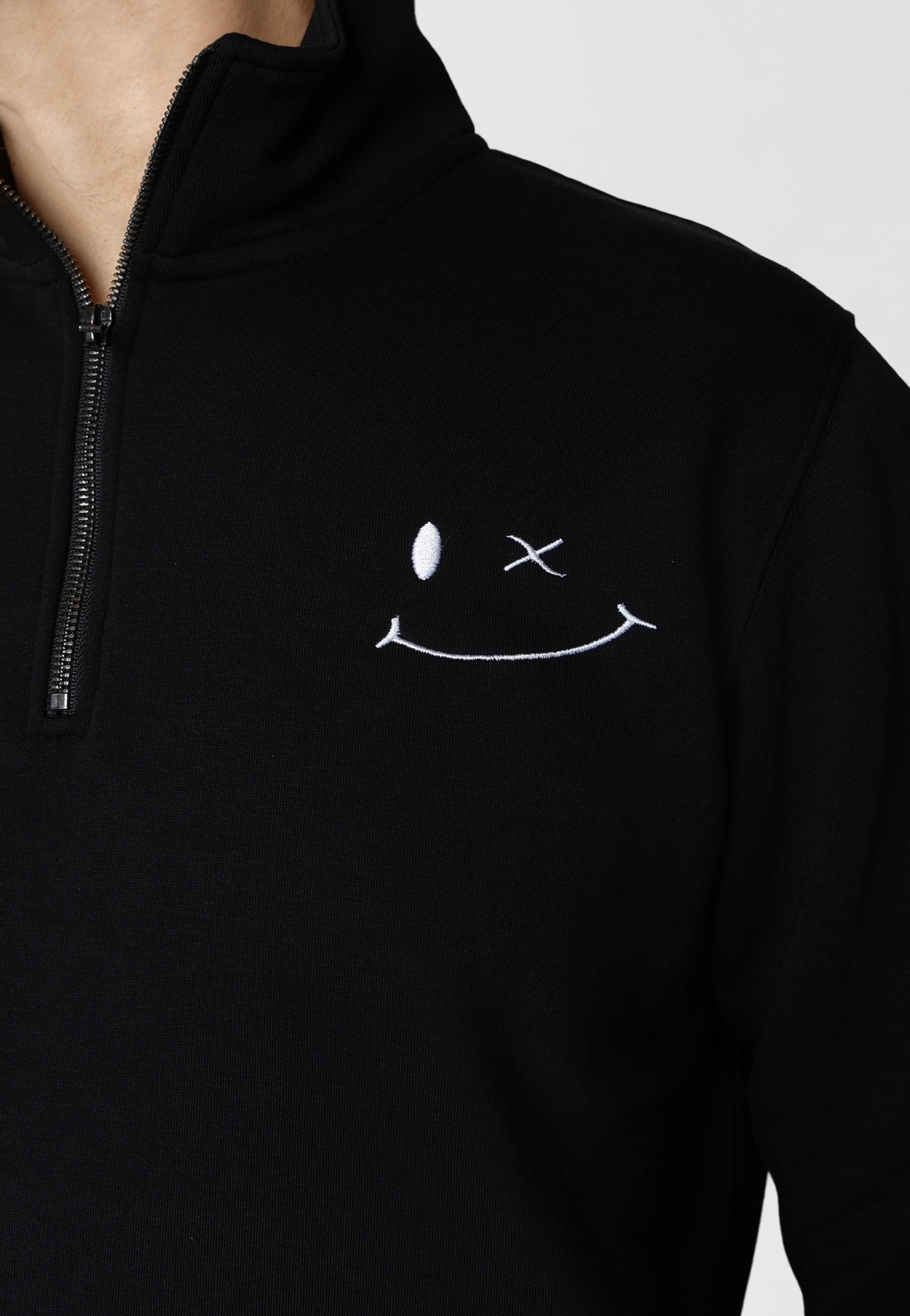 Clean Cut Copenhagen Troyer »Clean Cut Copenhagen Patrick Half-Zip Sweatshirt« 1 Stk.