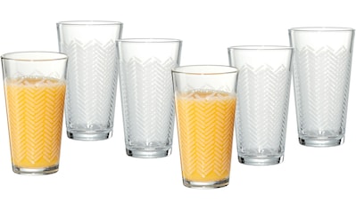 Ritzenhoff & Breker Longdrinkglas »Happy, Stripes«, (Set, 6 tlg., 6 Longdrinkgläser,... kaufen