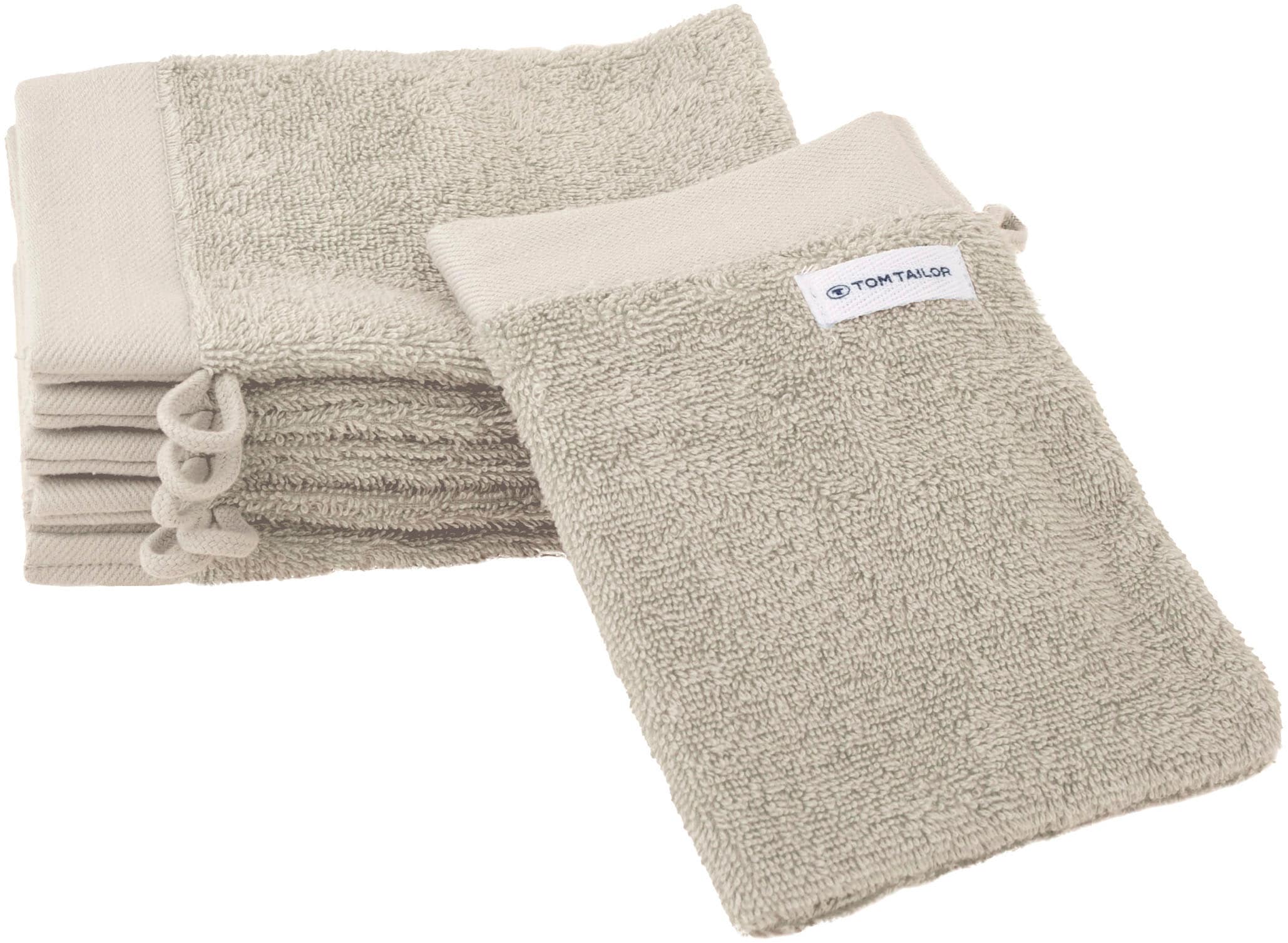 TOM TAILOR HOME Waschhandschuh »Waschhandschuh COLOR BATH«, (6 St., 6er Set günstig online kaufen