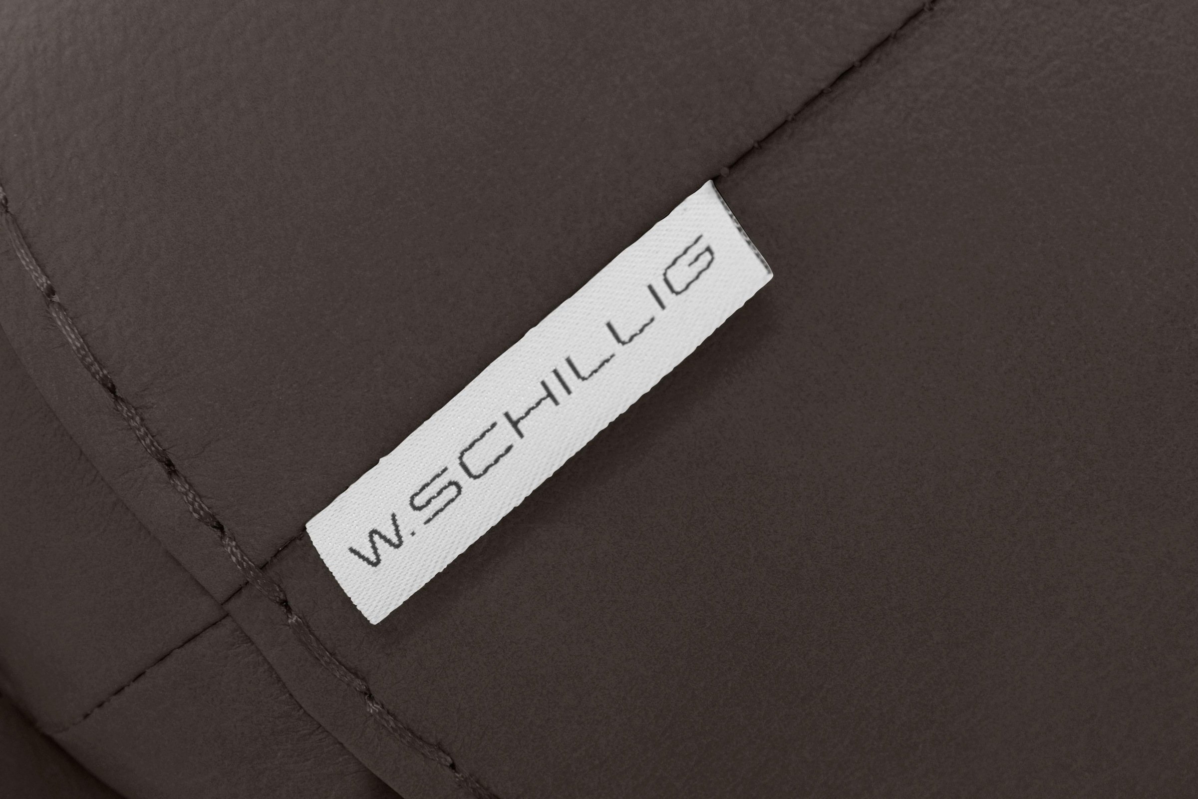 W.SCHILLIG Hocker »montanaa«, mit Metallkufen in Chrom glänzend, Breite 71 cm
